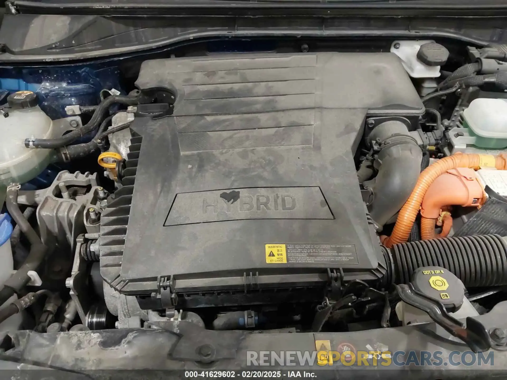 10 fotografías del automóvil dañado KNDCB3LC2K5250165 KIA NIRO 2019