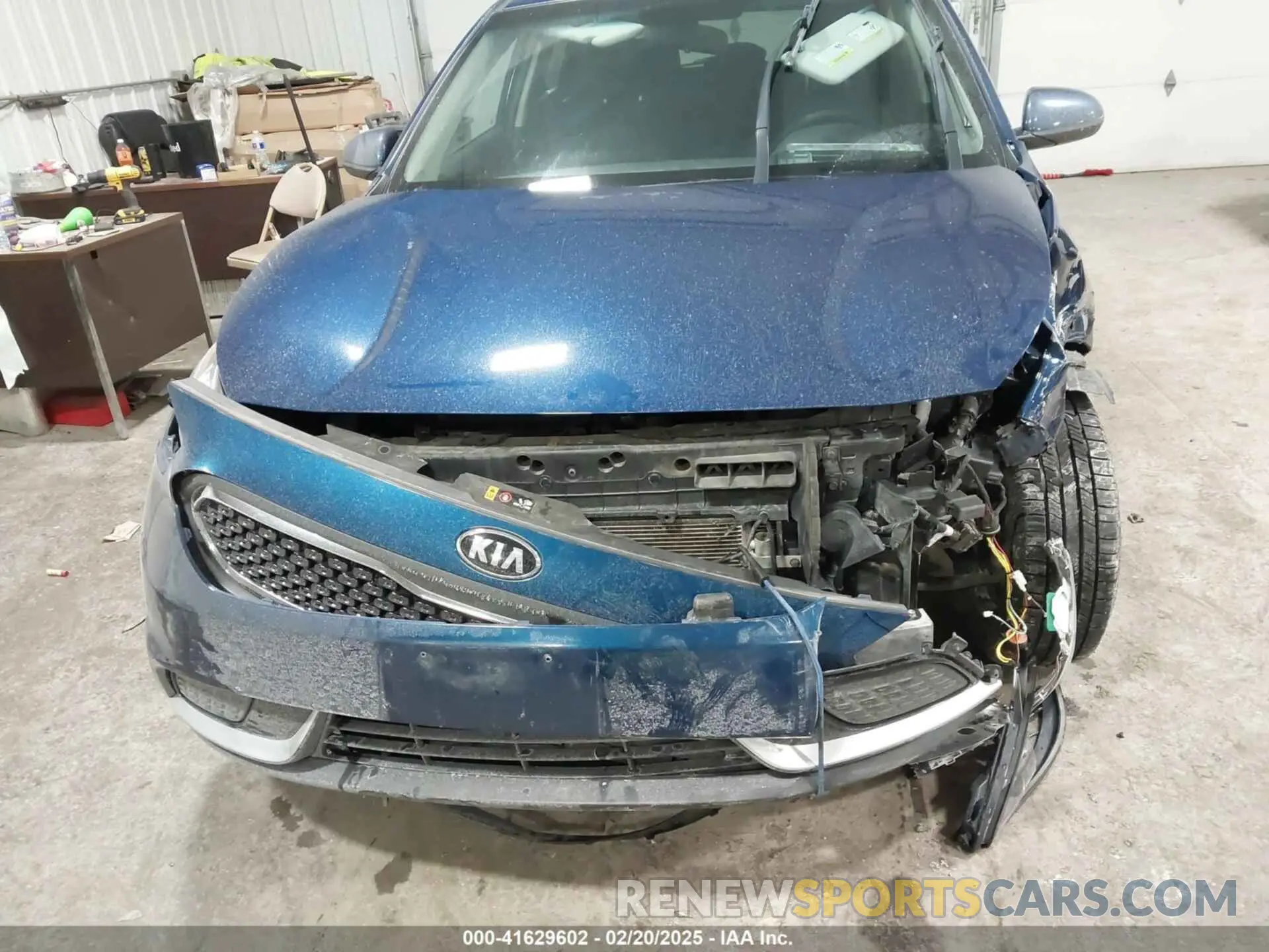 6 fotografías del automóvil dañado KNDCB3LC2K5250165 KIA NIRO 2019