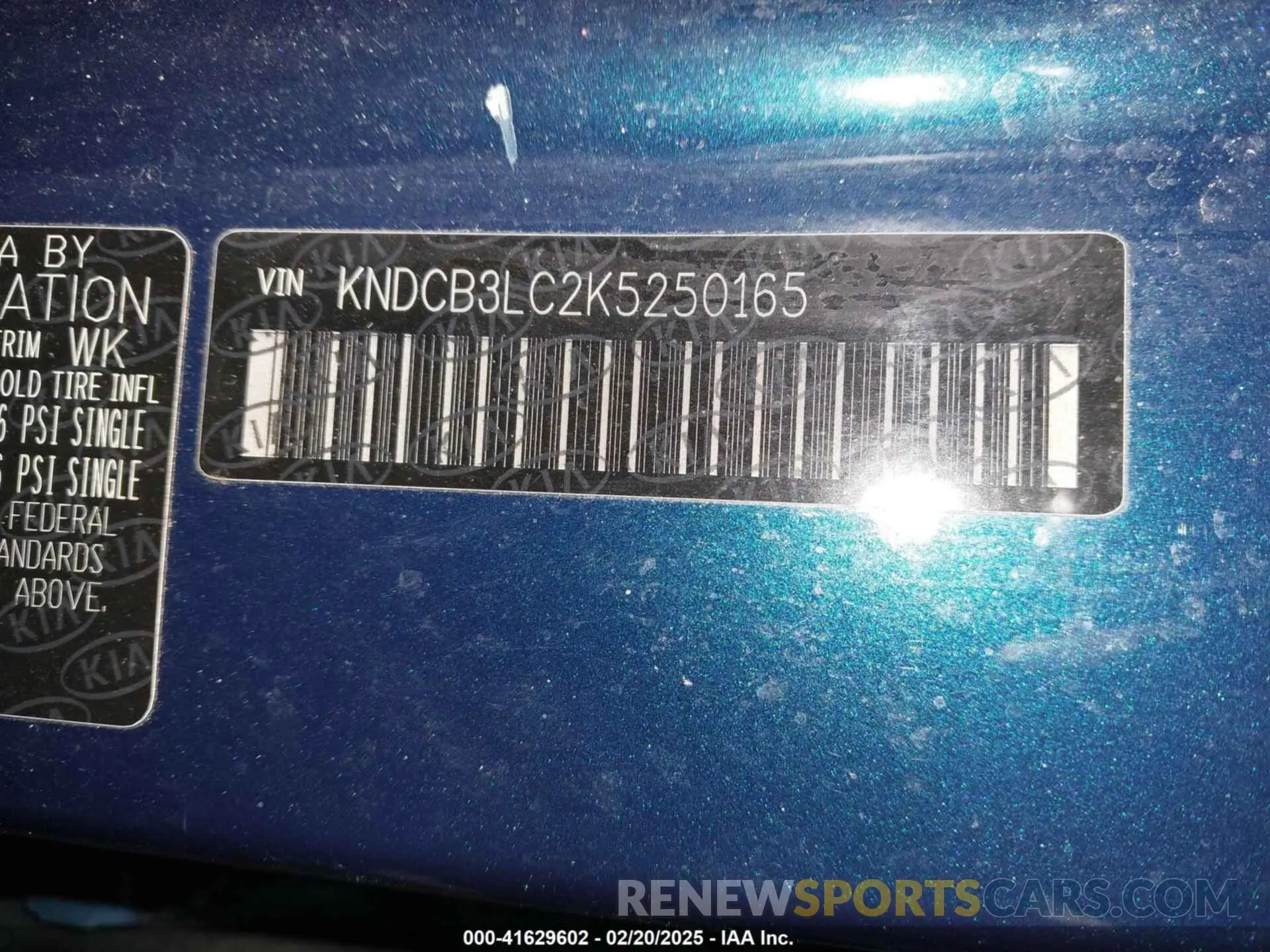 9 fotografías del automóvil dañado KNDCB3LC2K5250165 KIA NIRO 2019