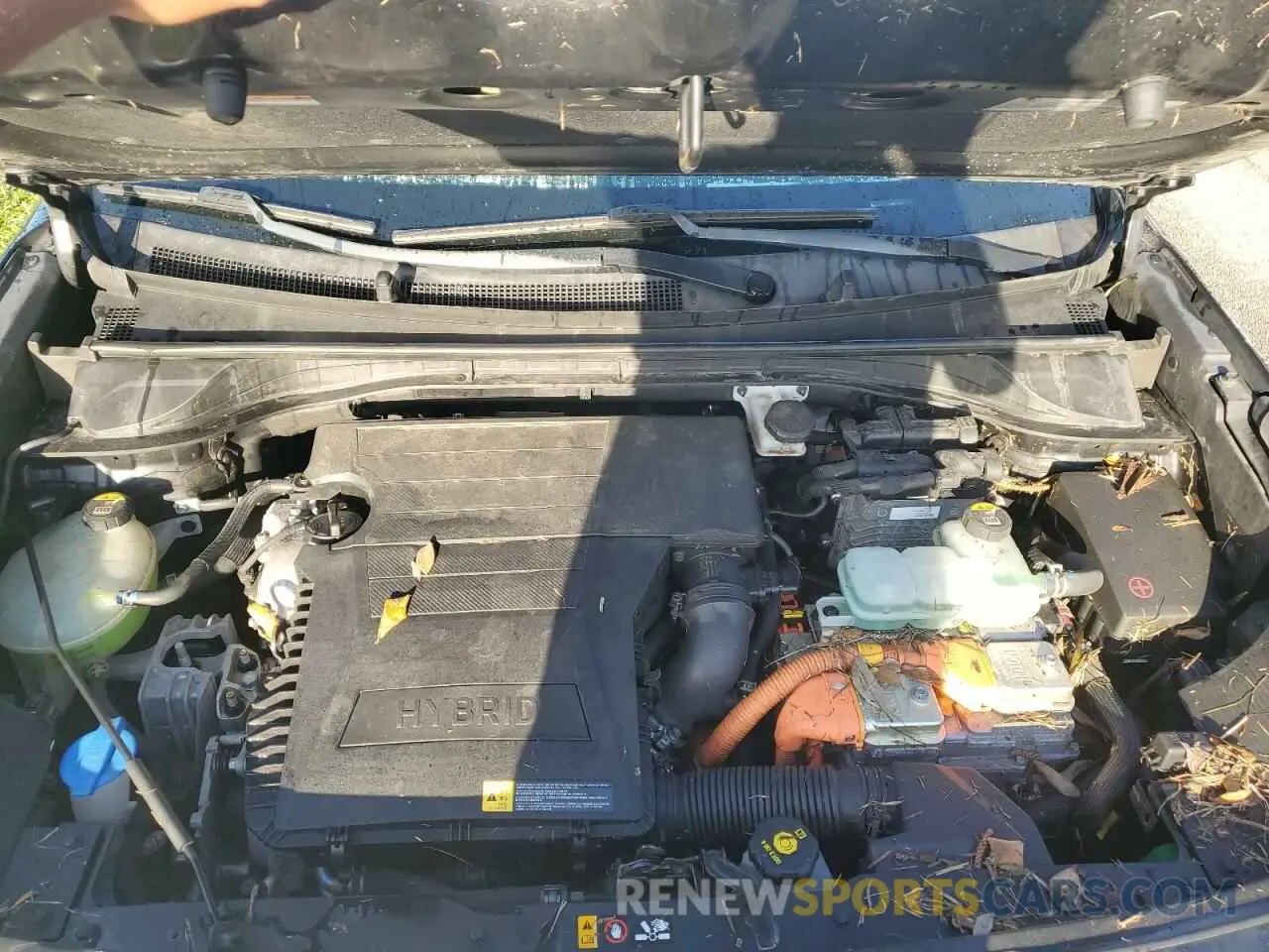 12 fotografías del automóvil dañado KNDCB3LC3K5240972 KIA NIRO 2019