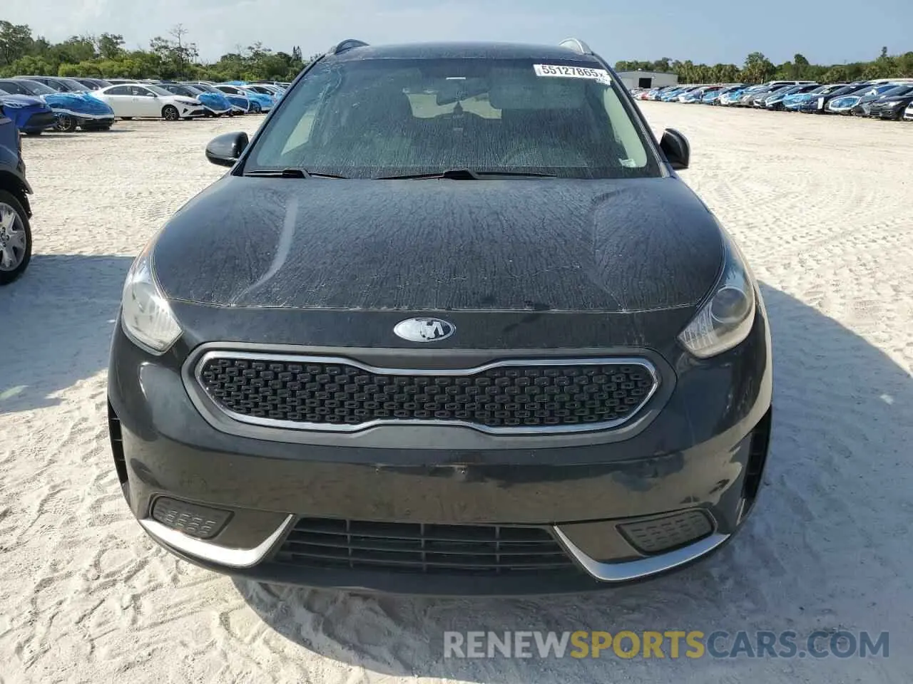 5 fotografías del automóvil dañado KNDCB3LC3K5240972 KIA NIRO 2019