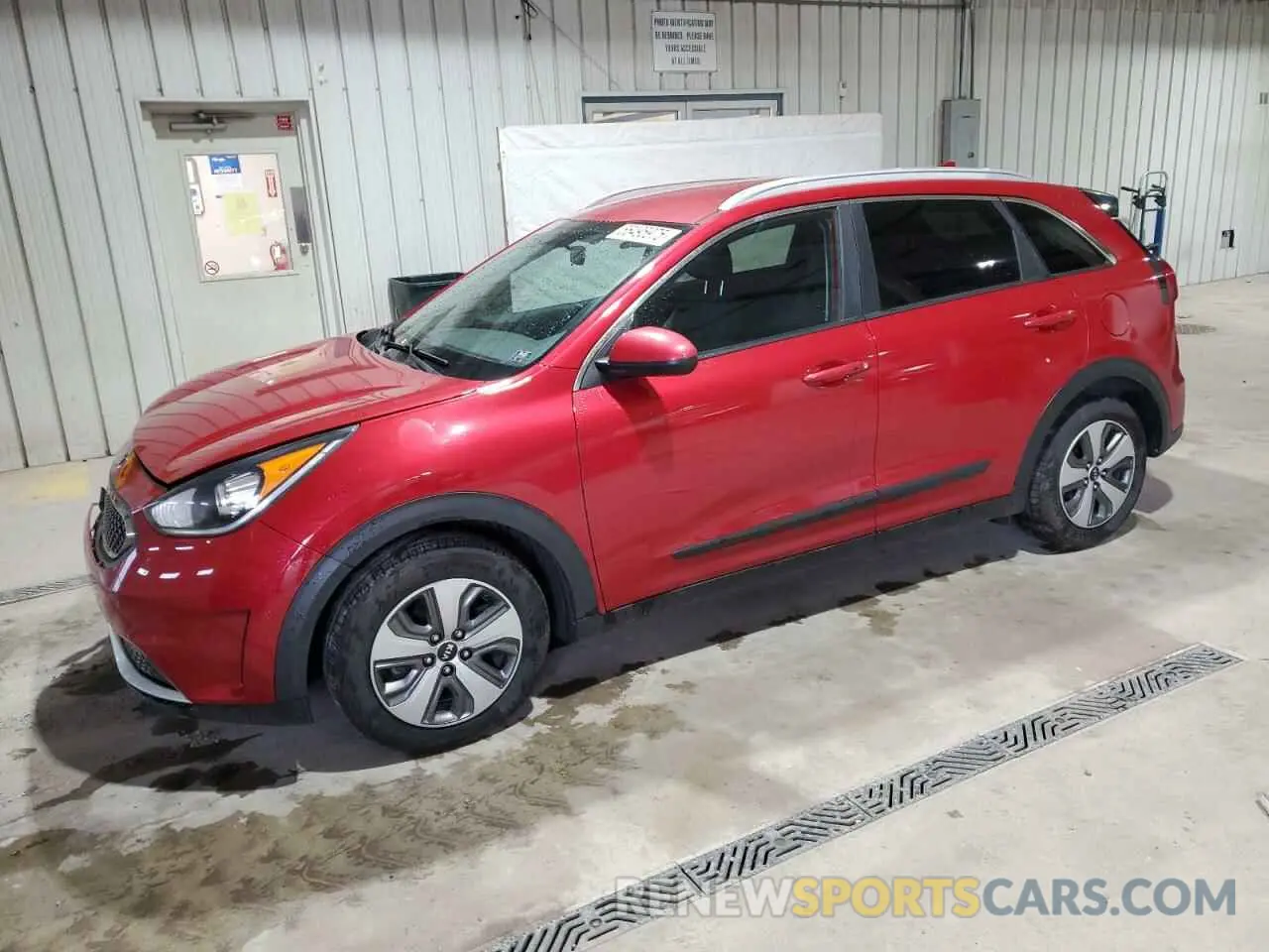 1 fotografías del automóvil dañado KNDCB3LC3K5249123 KIA NIRO 2019
