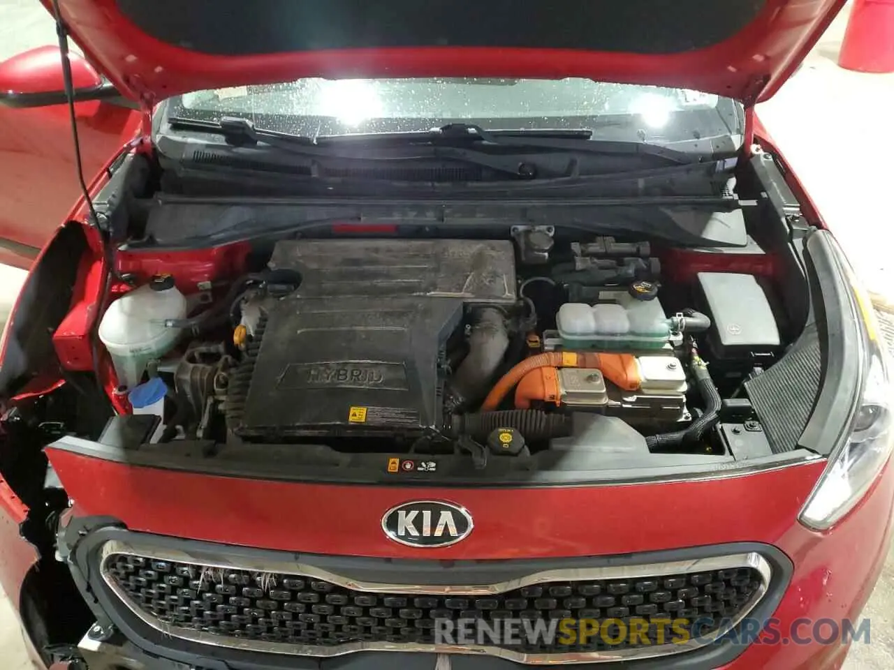 11 fotografías del automóvil dañado KNDCB3LC3K5249123 KIA NIRO 2019