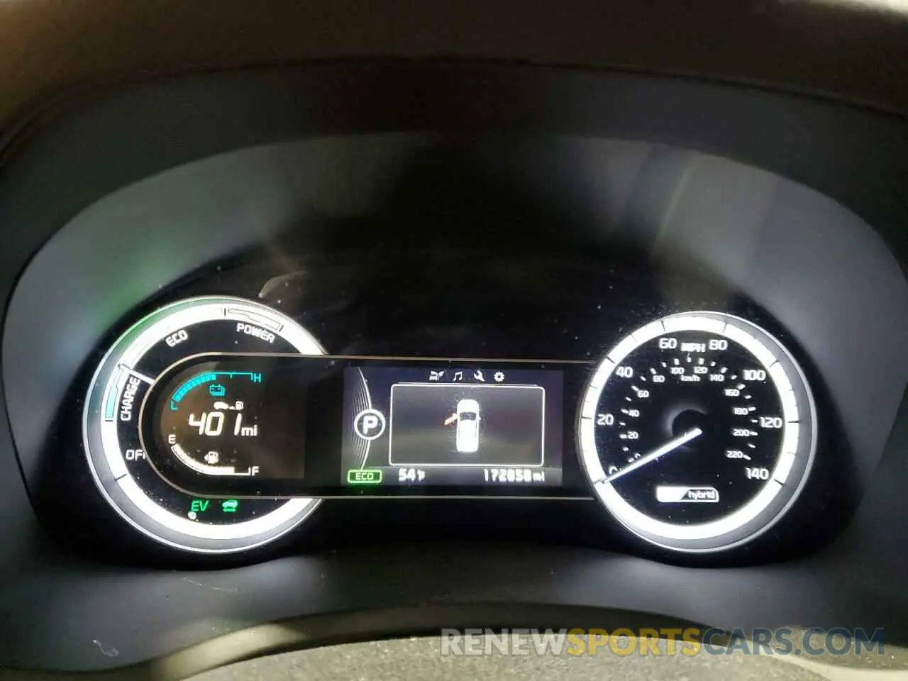 9 fotografías del automóvil dañado KNDCB3LC3K5249123 KIA NIRO 2019
