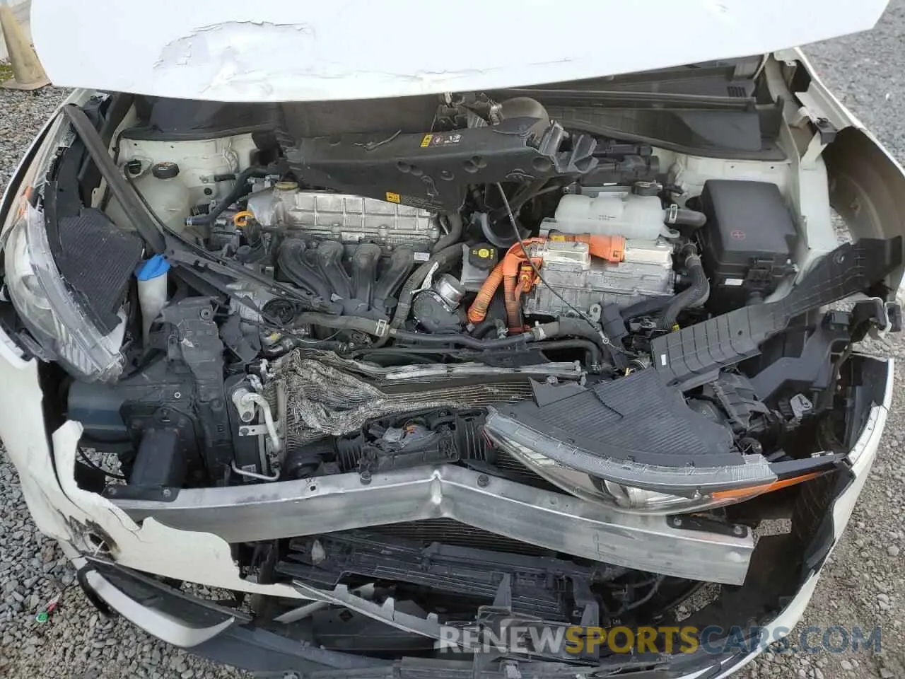 12 fotografías del automóvil dañado KNDCB3LC4K5250393 KIA NIRO 2019
