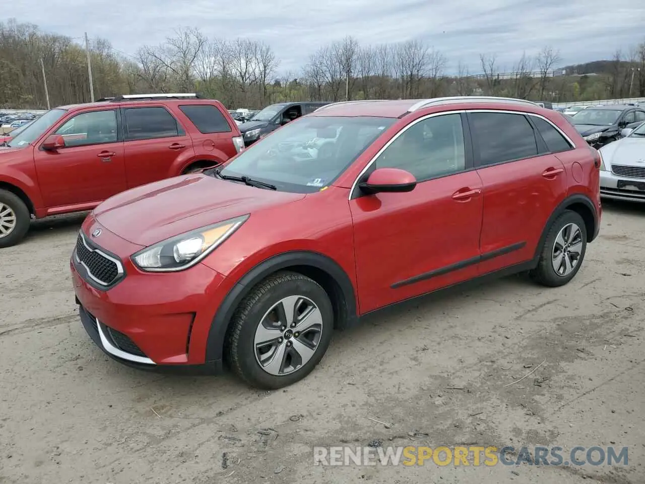 1 fotografías del automóvil dañado KNDCB3LC7K5219154 KIA NIRO 2019
