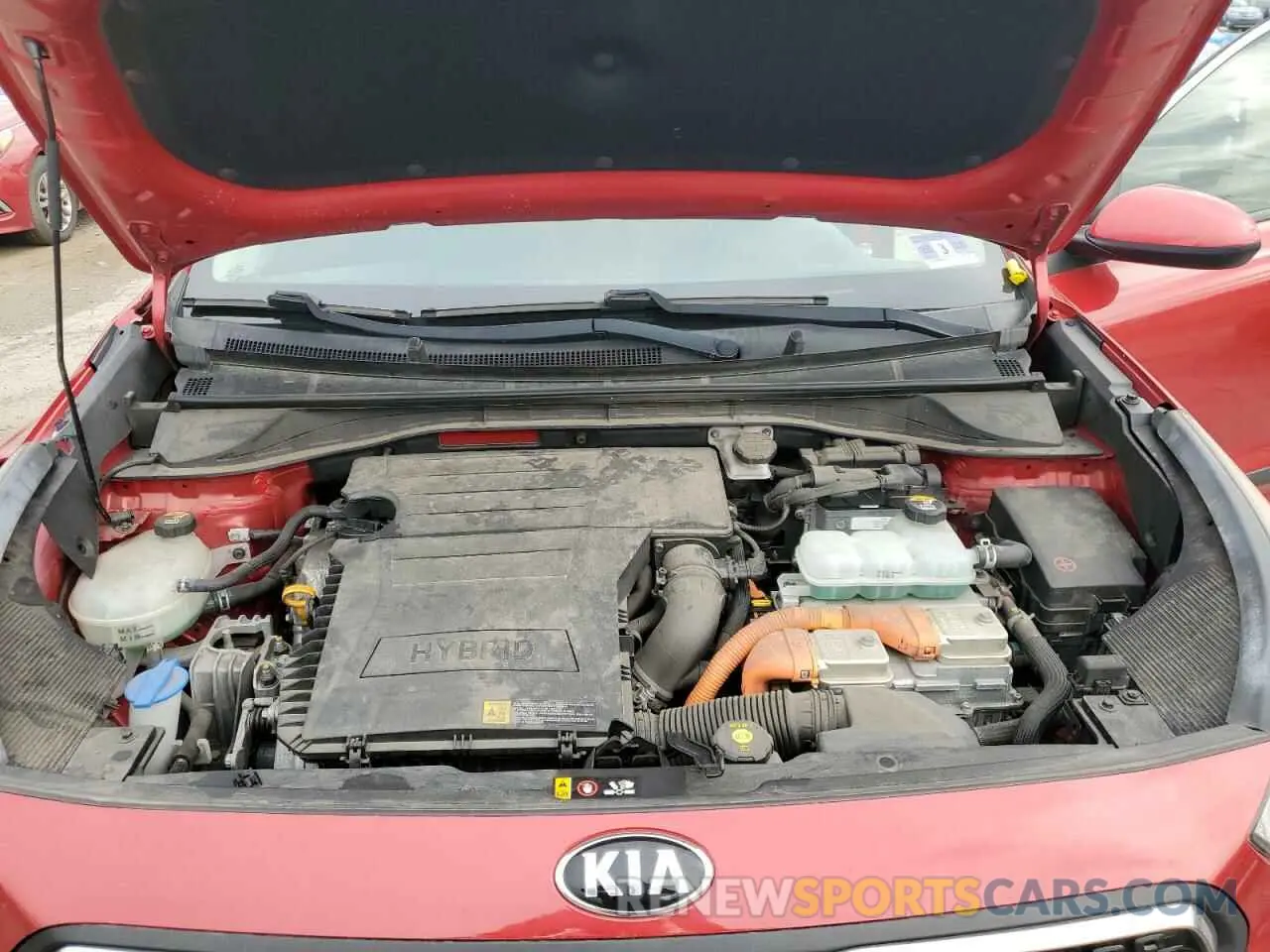 12 fotografías del automóvil dañado KNDCB3LC7K5219154 KIA NIRO 2019