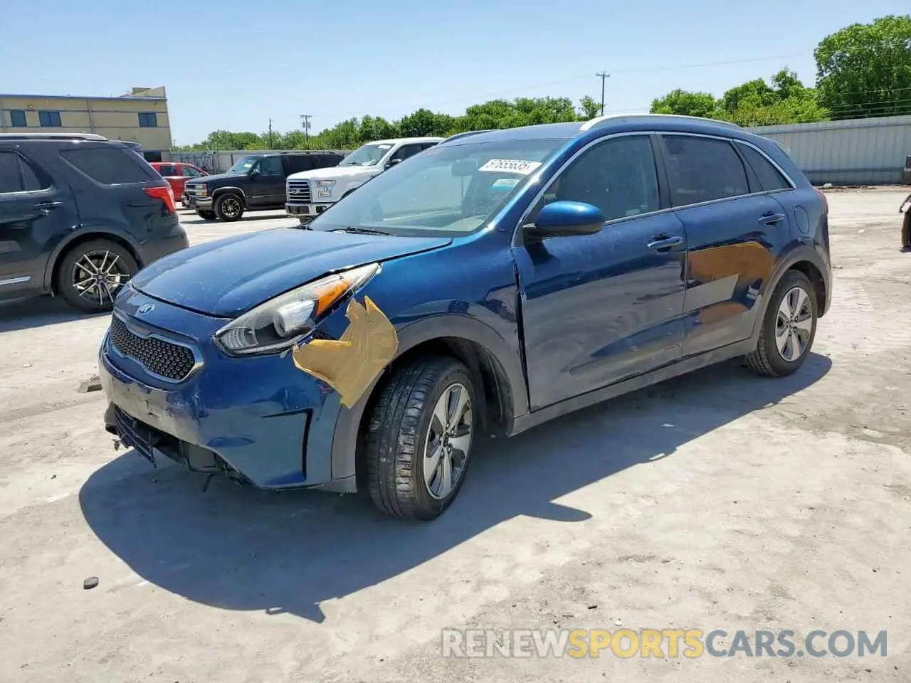 1 fotografías del automóvil dañado KNDCB3LC7K5231269 KIA NIRO 2019