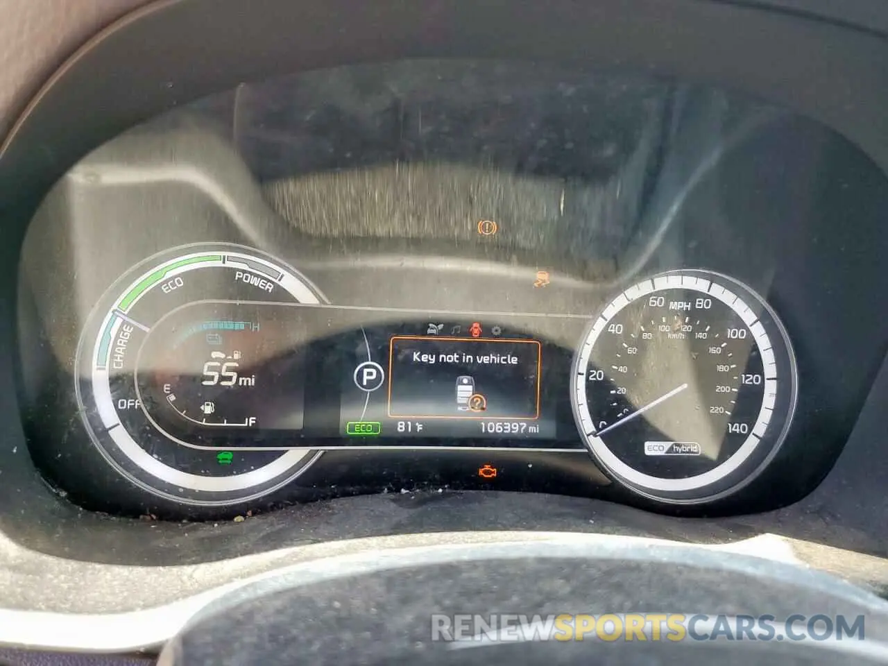 9 fotografías del automóvil dañado KNDCB3LC7K5231269 KIA NIRO 2019