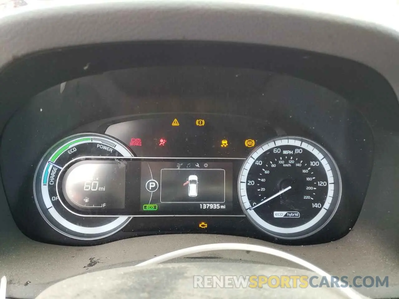 9 fotografías del automóvil dañado KNDCB3LC7K5243082 KIA NIRO 2019