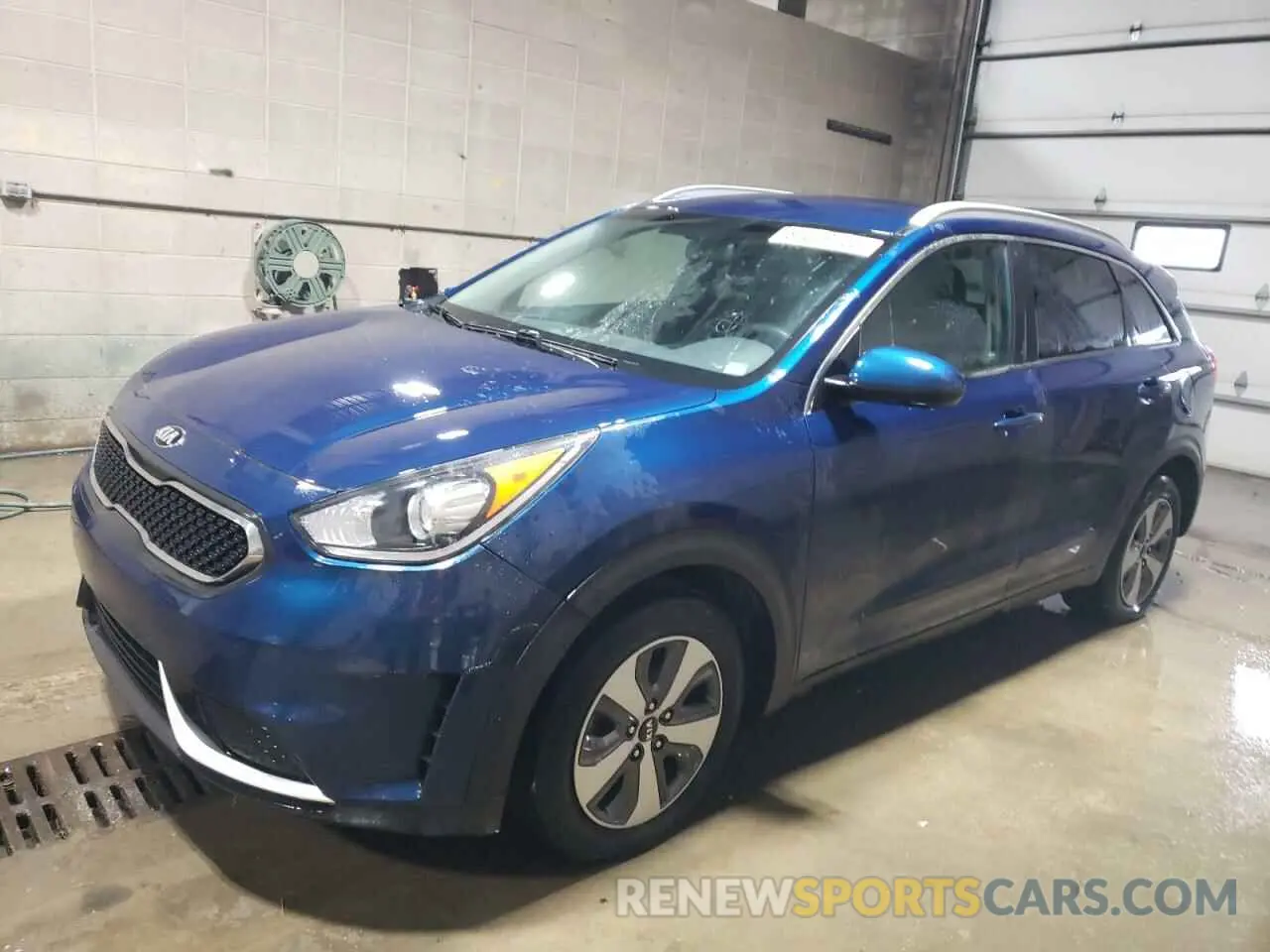 1 fotografías del automóvil dañado KNDCB3LC8K5335589 KIA NIRO 2019