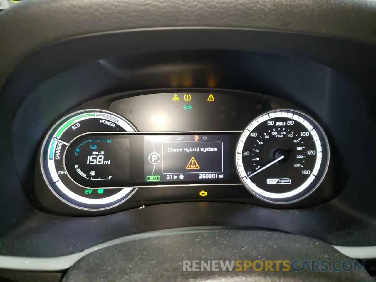 9 fotografías del automóvil dañado KNDCB3LC8K5335589 KIA NIRO 2019