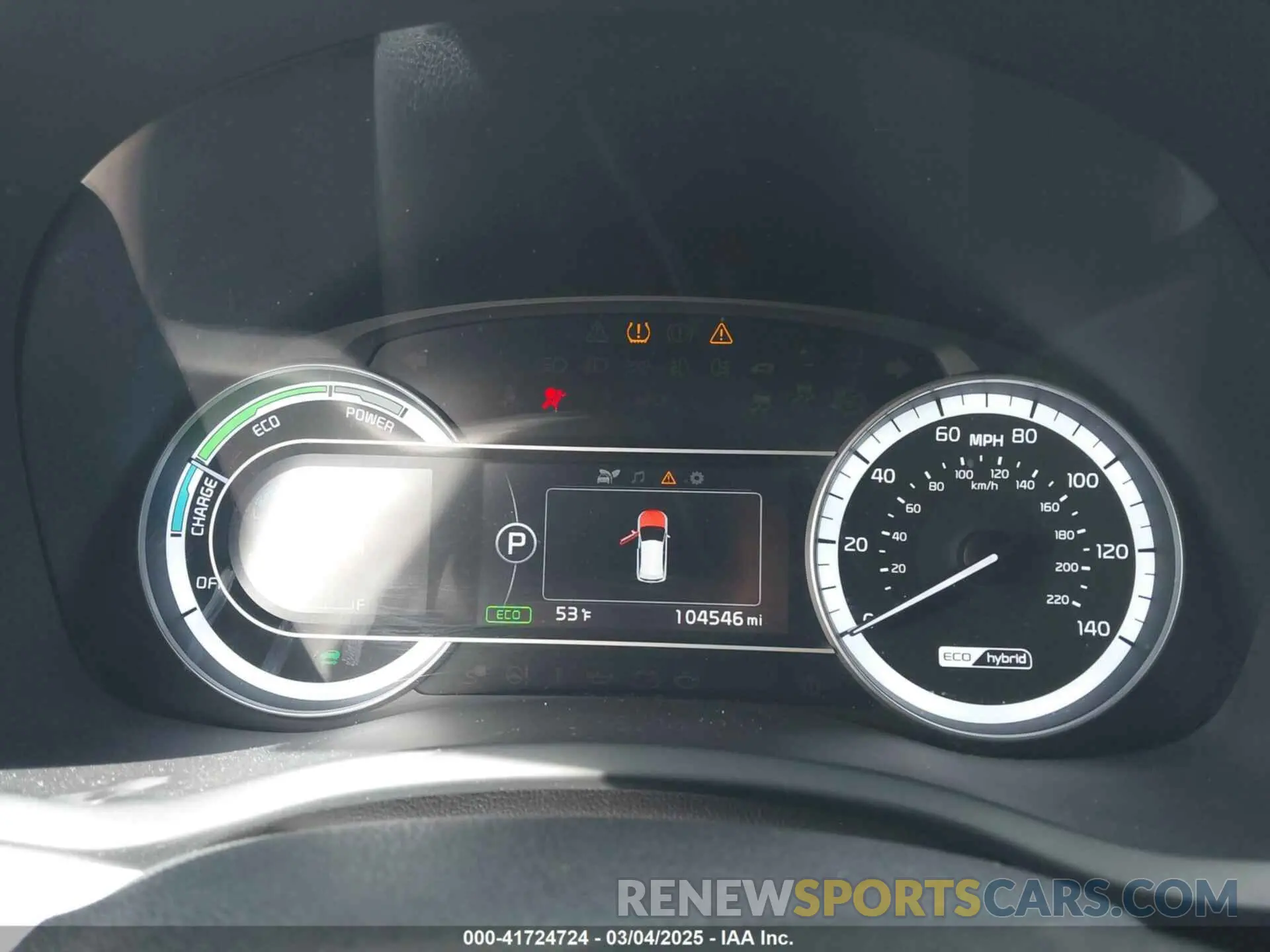 6 fotografías del automóvil dañado KNDCB3LCXK5248552 KIA NIRO 2019