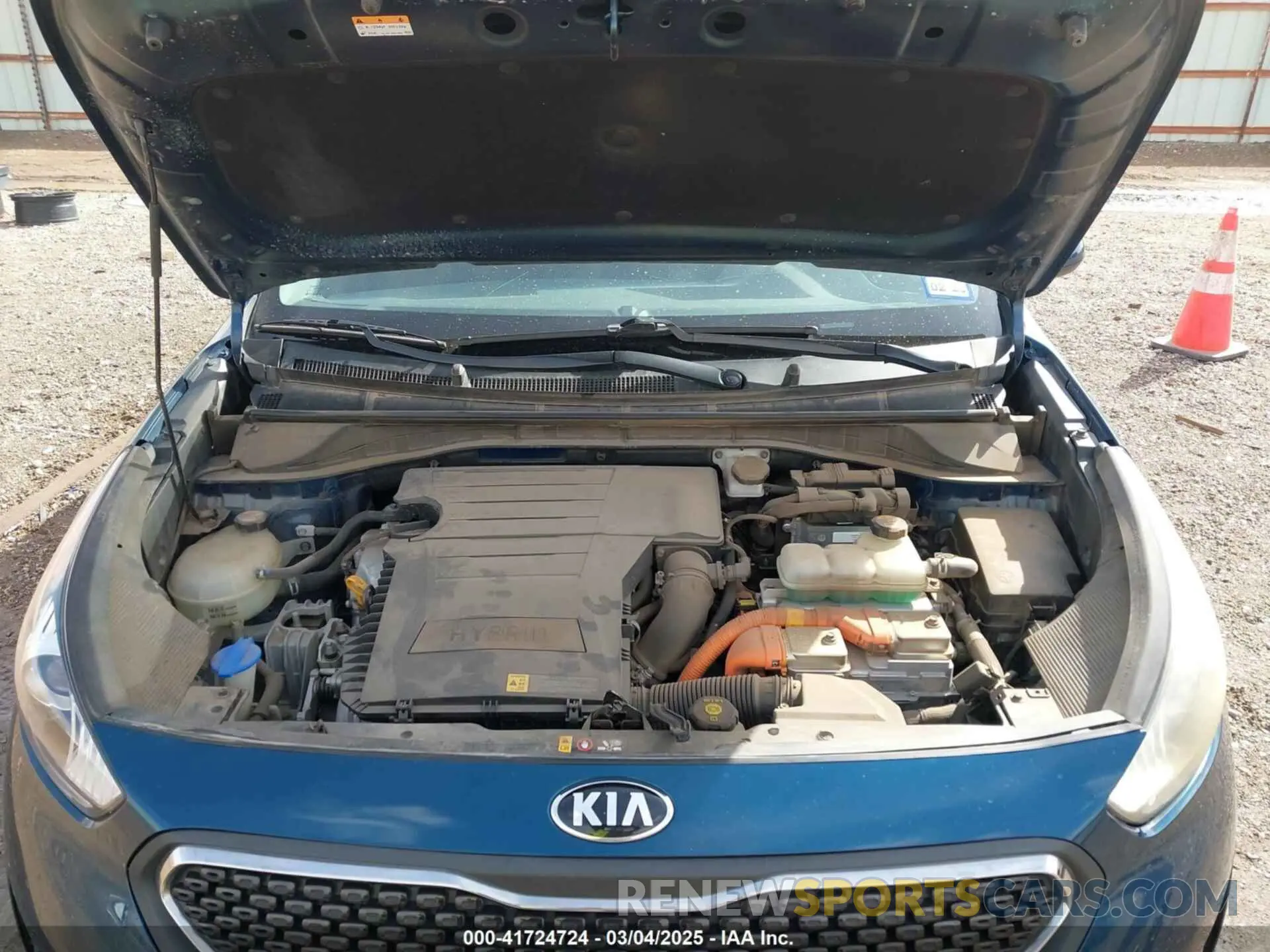 9 fotografías del automóvil dañado KNDCB3LCXK5248552 KIA NIRO 2019