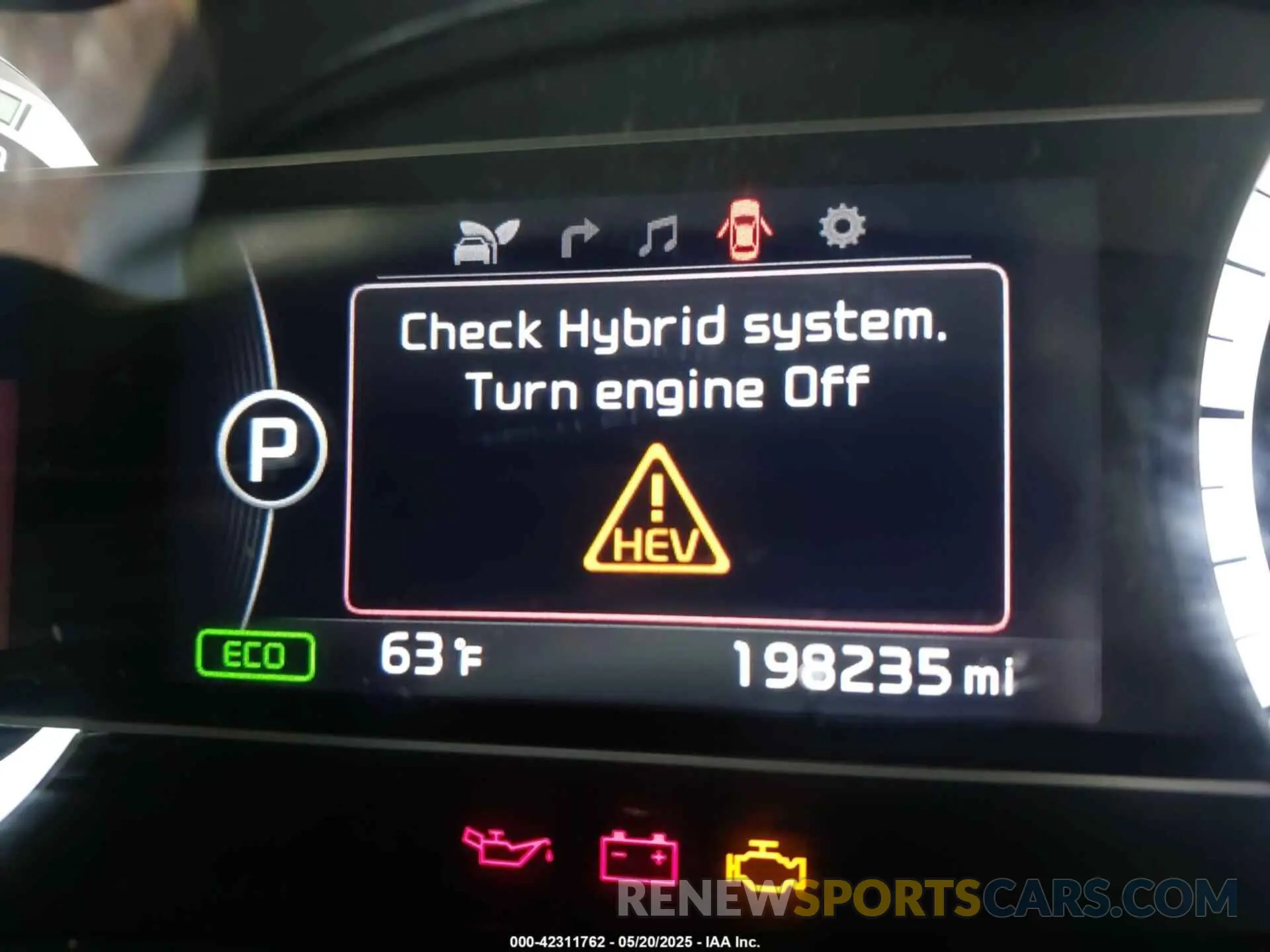 15 fotografías del automóvil dañado KNDCC3LC1K5262689 KIA NIRO 2019