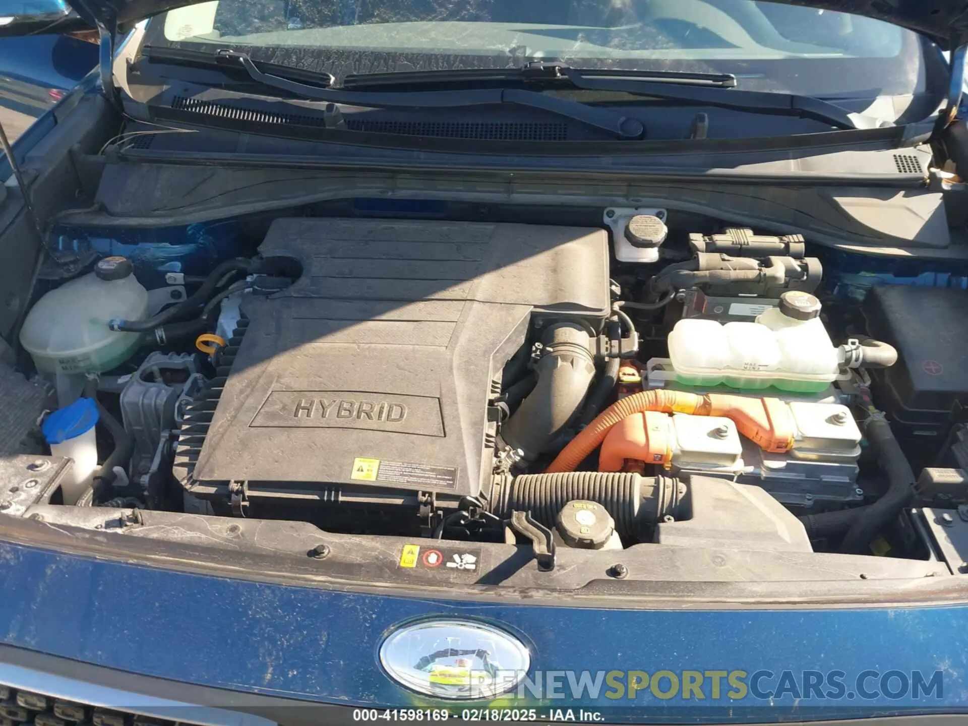 10 fotografías del automóvil dañado KNDCC3LC2K5265519 KIA NIRO 2019