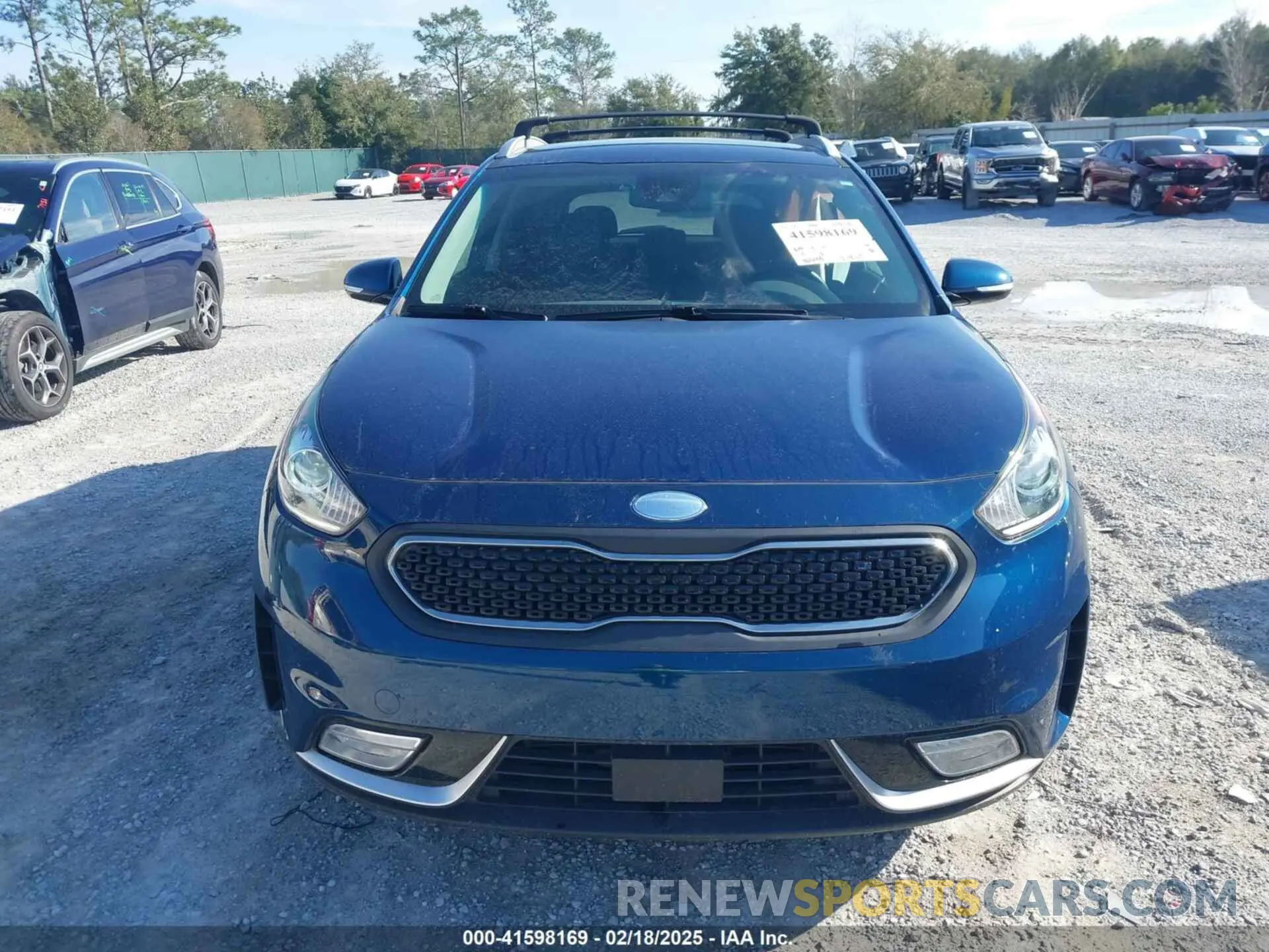 13 fotografías del automóvil dañado KNDCC3LC2K5265519 KIA NIRO 2019