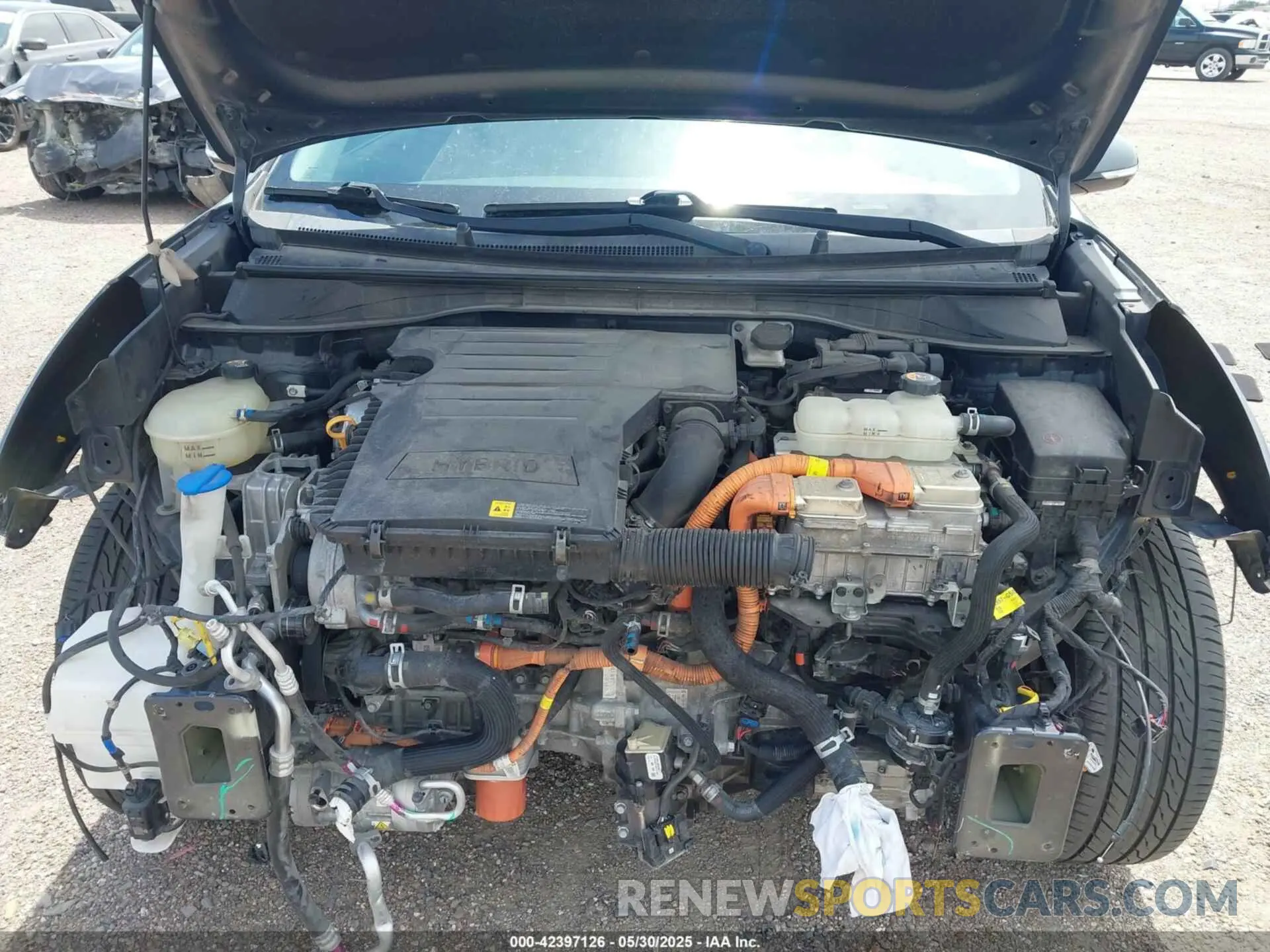 10 fotografías del automóvil dañado KNDCC3LC3K5218421 KIA NIRO 2019