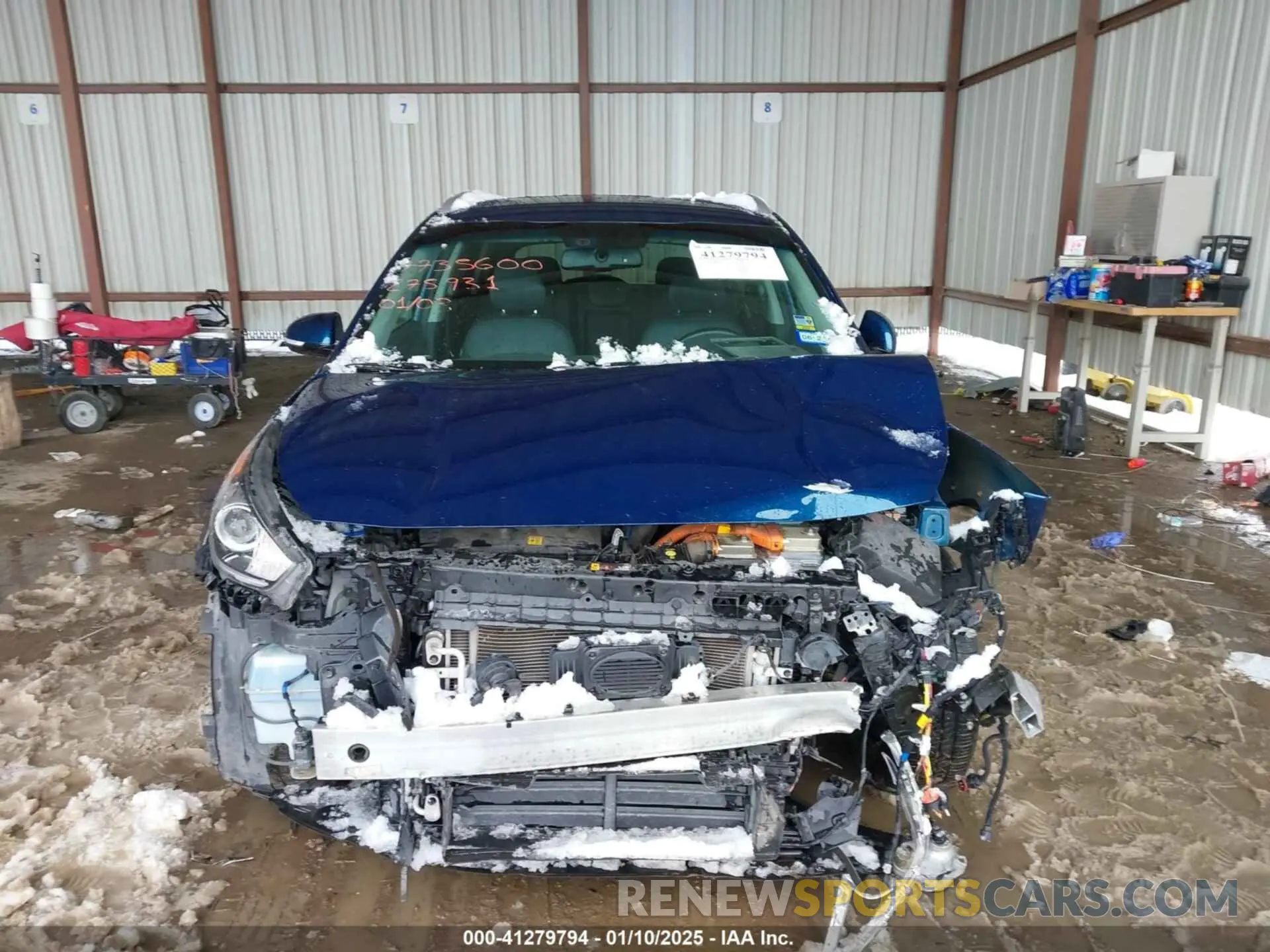 11 fotografías del automóvil dañado KNDCC3LC3K5275931 KIA NIRO 2019