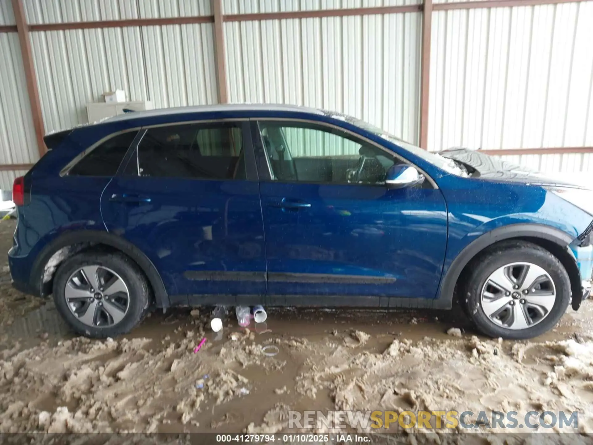 12 fotografías del automóvil dañado KNDCC3LC3K5275931 KIA NIRO 2019