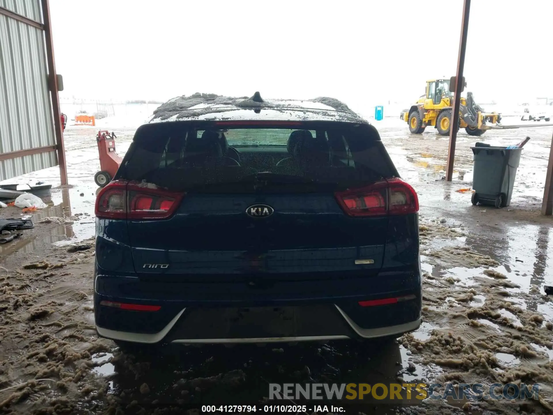 15 fotografías del automóvil dañado KNDCC3LC3K5275931 KIA NIRO 2019