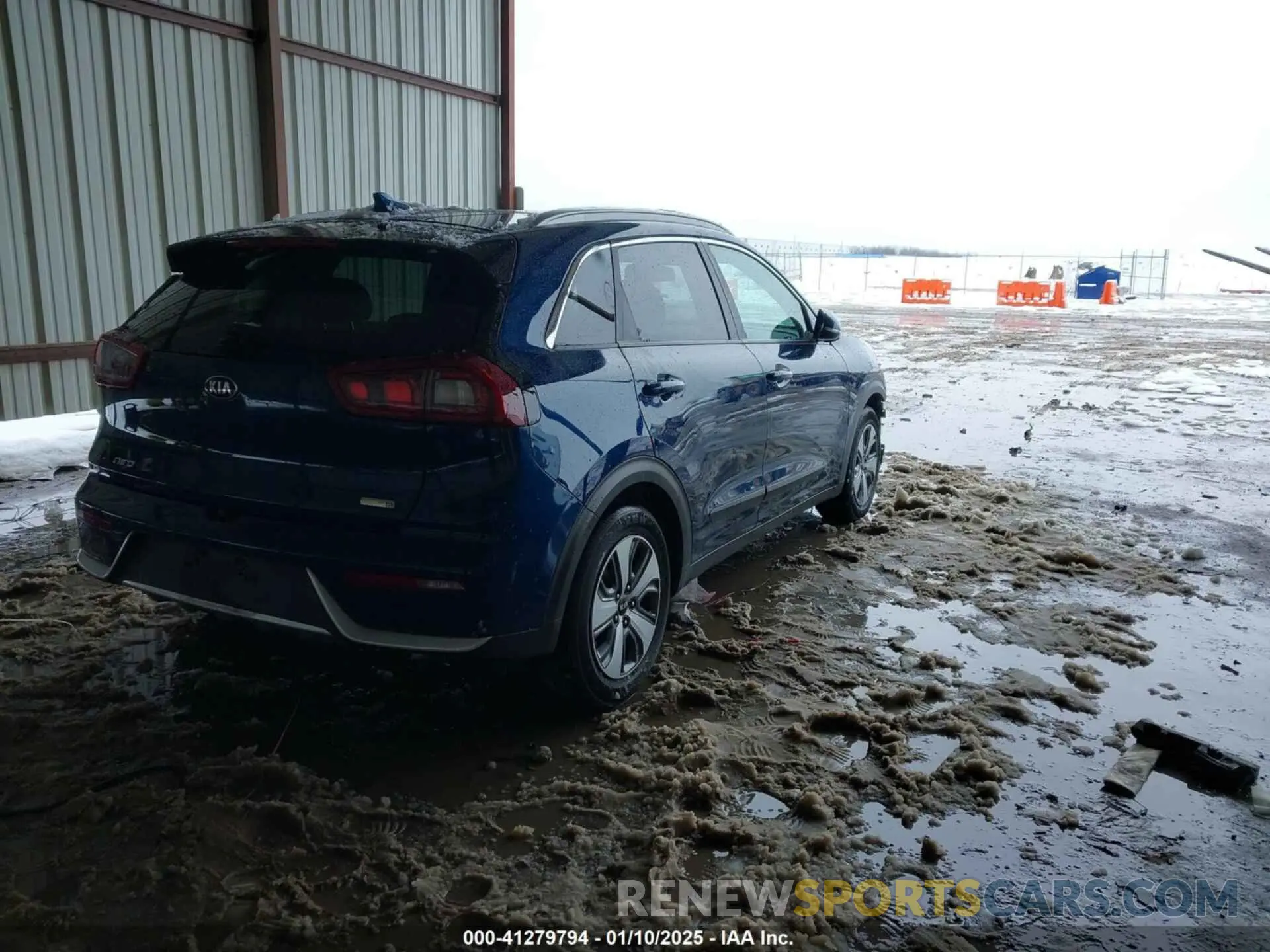 4 fotografías del automóvil dañado KNDCC3LC3K5275931 KIA NIRO 2019
