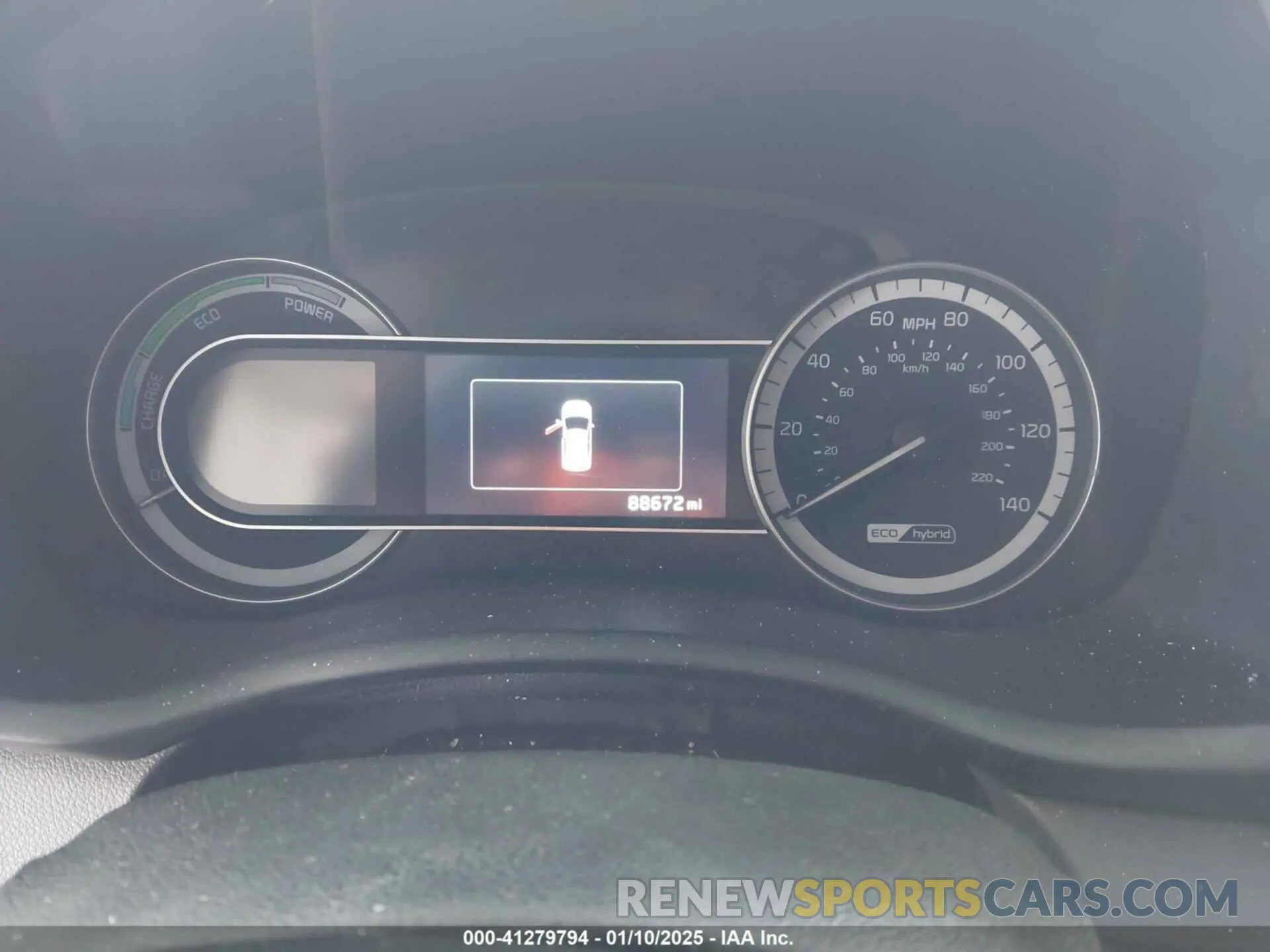 7 fotografías del automóvil dañado KNDCC3LC3K5275931 KIA NIRO 2019