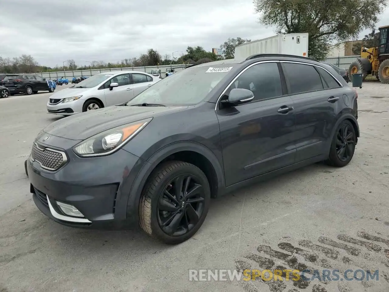 1 fotografías del automóvil dañado KNDCC3LC4K5222283 KIA NIRO 2019