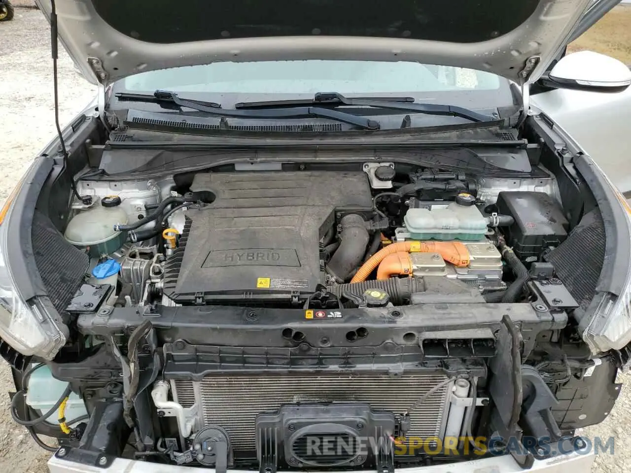 12 fotografías del automóvil dañado KNDCC3LC5K5303986 KIA NIRO 2019