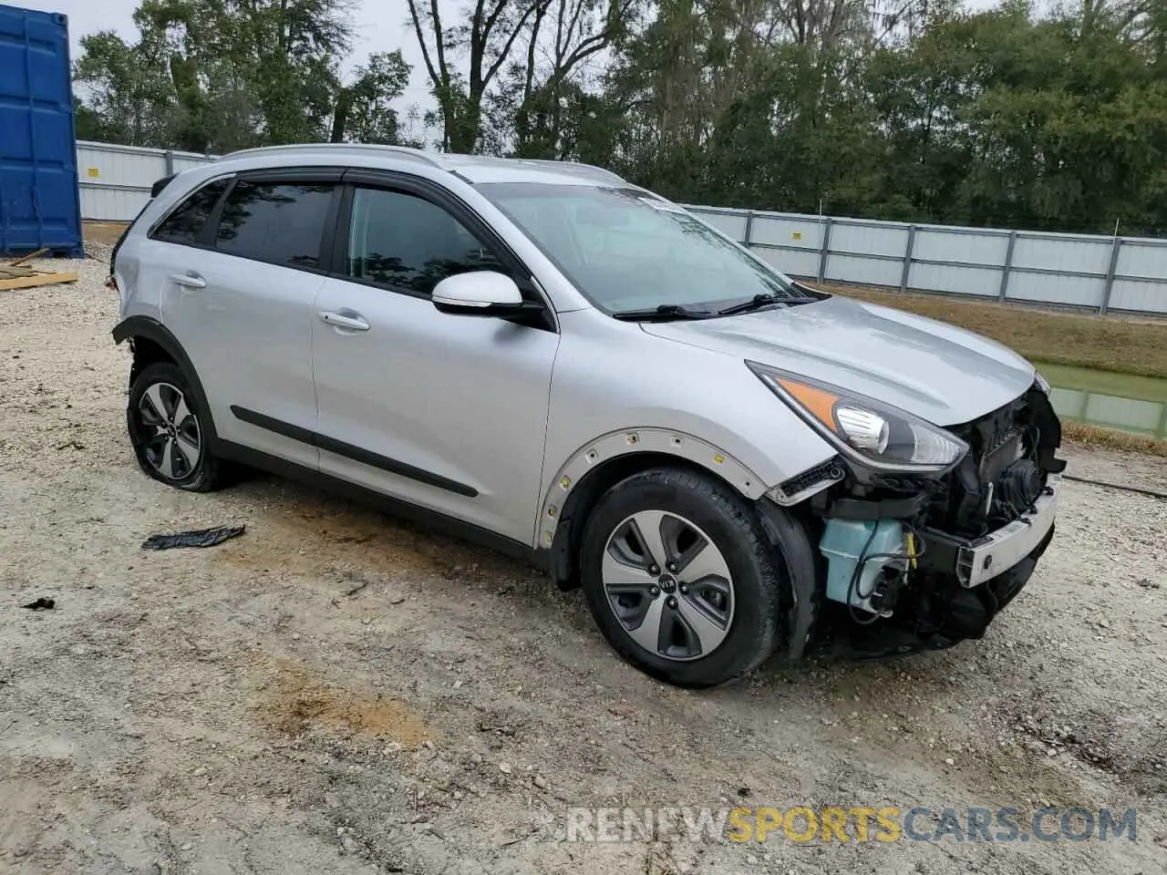 4 fotografías del automóvil dañado KNDCC3LC5K5303986 KIA NIRO 2019