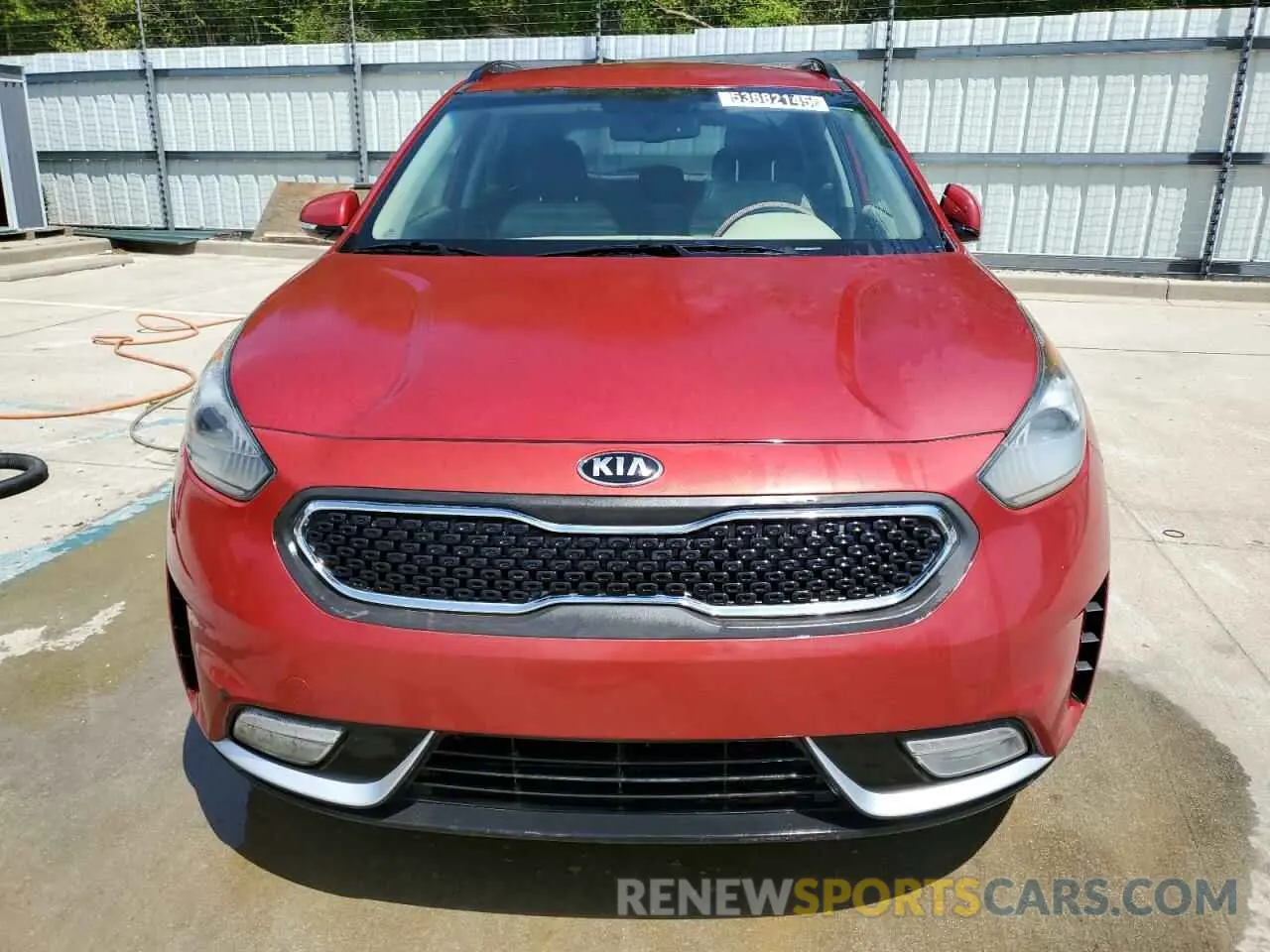 5 fotografías del automóvil dañado KNDCC3LC7K5231236 KIA NIRO 2019