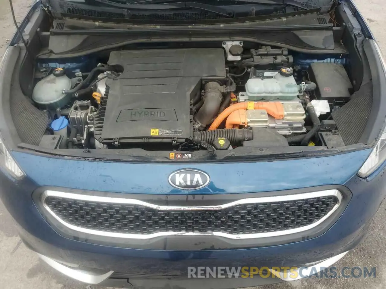 12 fotografías del automóvil dañado KNDCC3LC8K5303822 KIA NIRO 2019