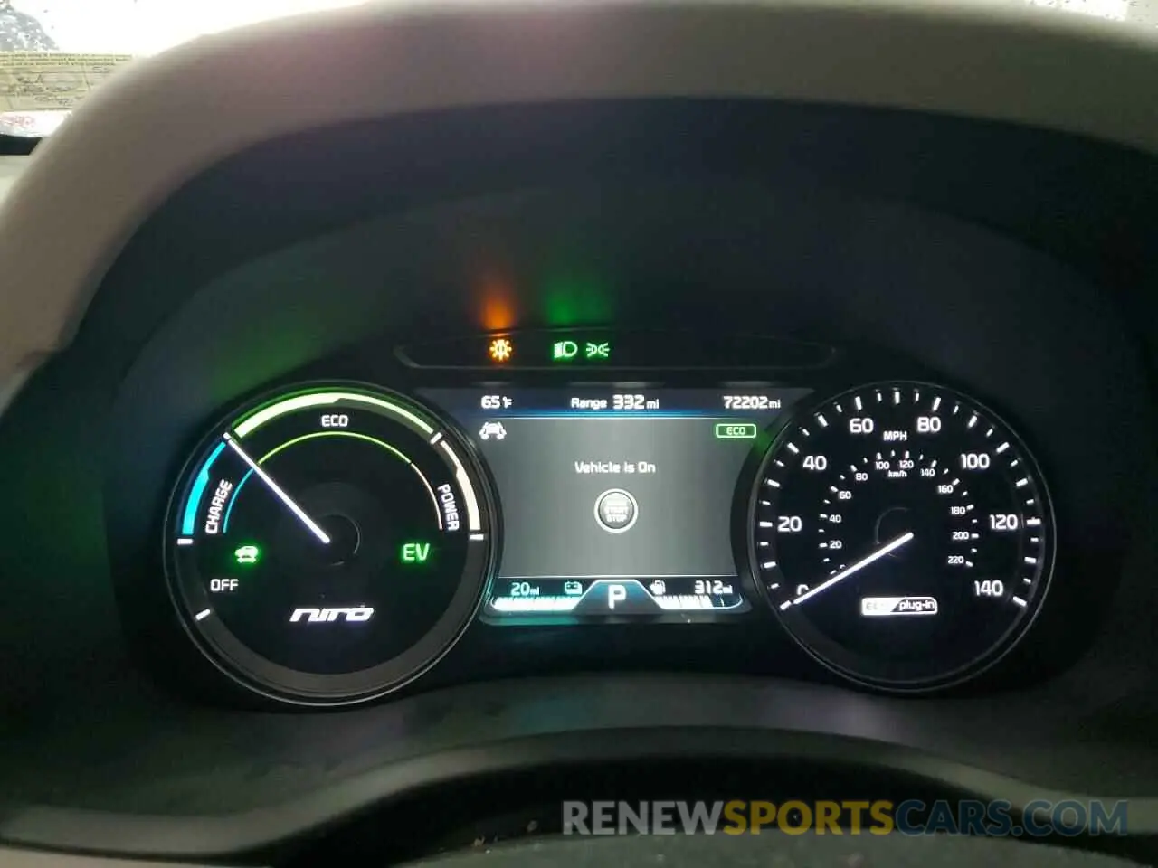 9 fotografías del automóvil dañado KNDCC3LD1K5325511 KIA NIRO 2019