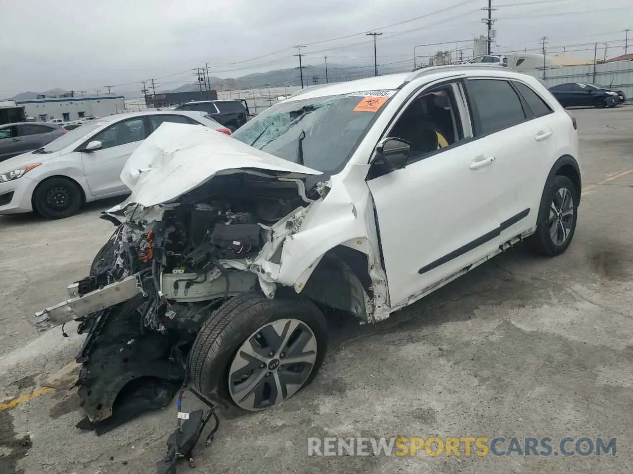 1 fotografías del automóvil dañado KNDCC3LG6K5026042 KIA NIRO 2019