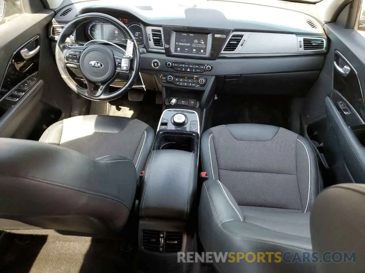 8 fotografías del automóvil dañado KNDCC3LG8K5024261 KIA NIRO 2019