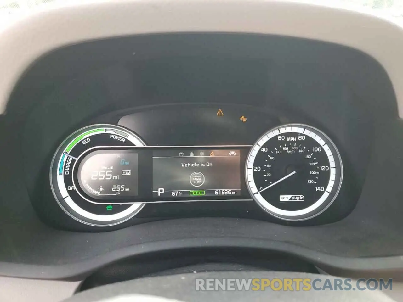 9 fotografías del automóvil dañado KNDCD3LD4K5234410 KIA NIRO 2019
