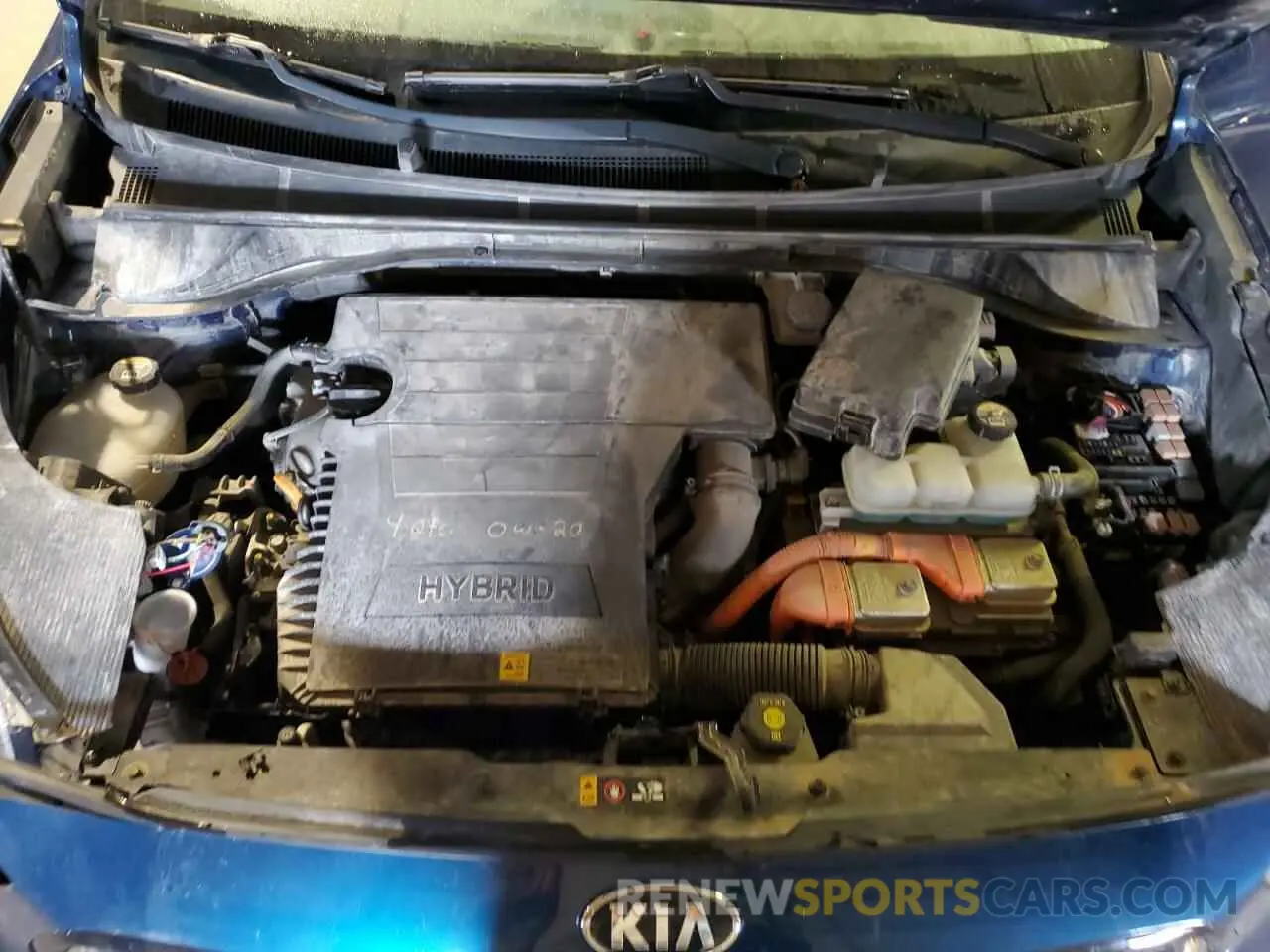 12 fotografías del automóvil dañado KNDCE3LC3K5233334 KIA NIRO 2019