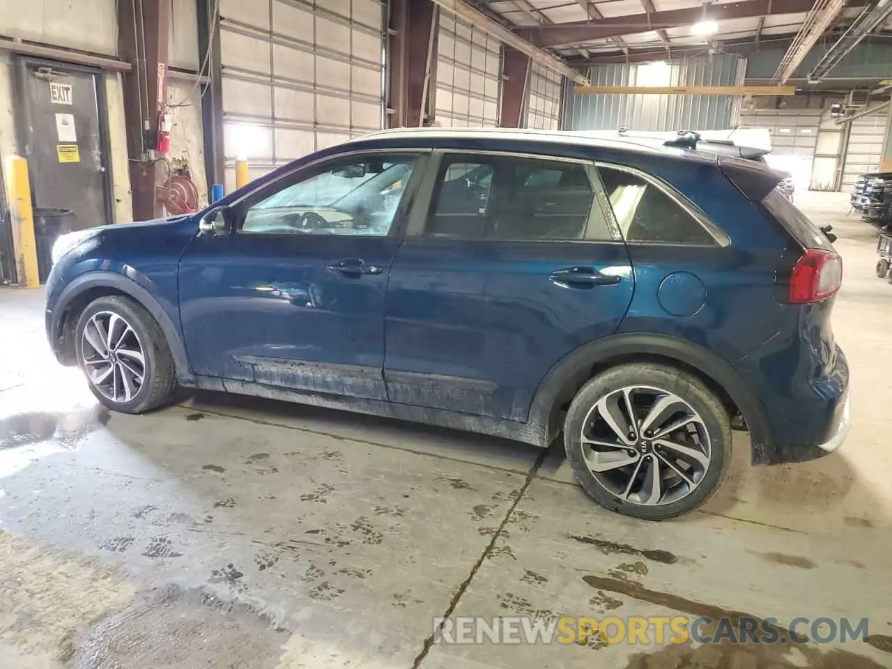 2 fotografías del automóvil dañado KNDCE3LC3K5233334 KIA NIRO 2019