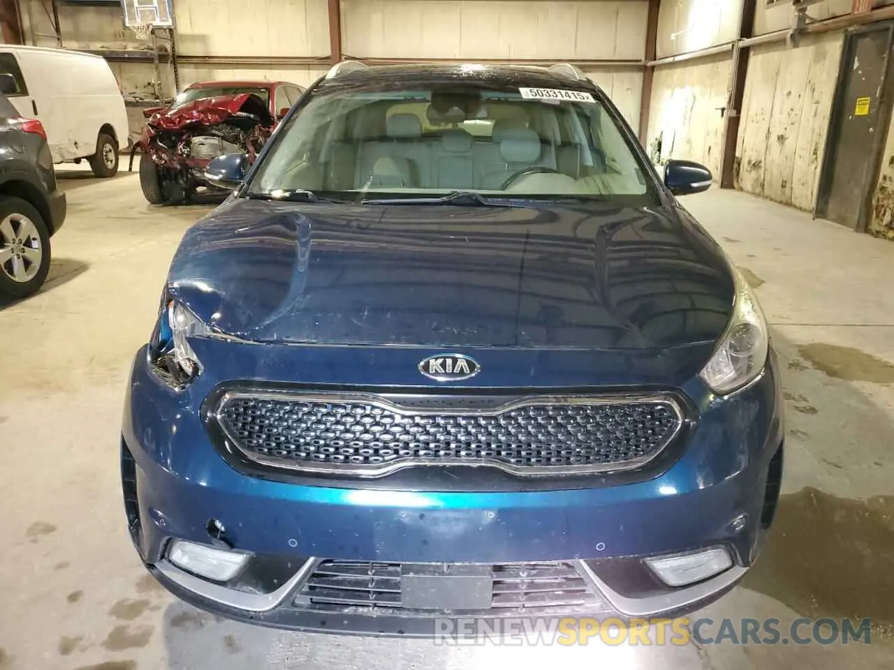 5 fotografías del automóvil dañado KNDCE3LC3K5233334 KIA NIRO 2019