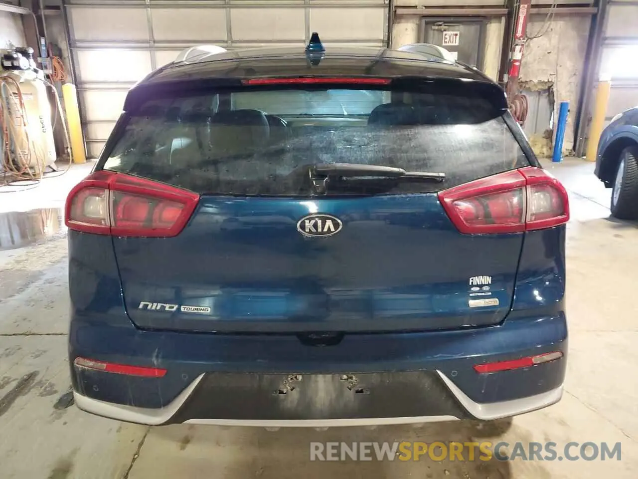 6 fotografías del automóvil dañado KNDCE3LC3K5233334 KIA NIRO 2019