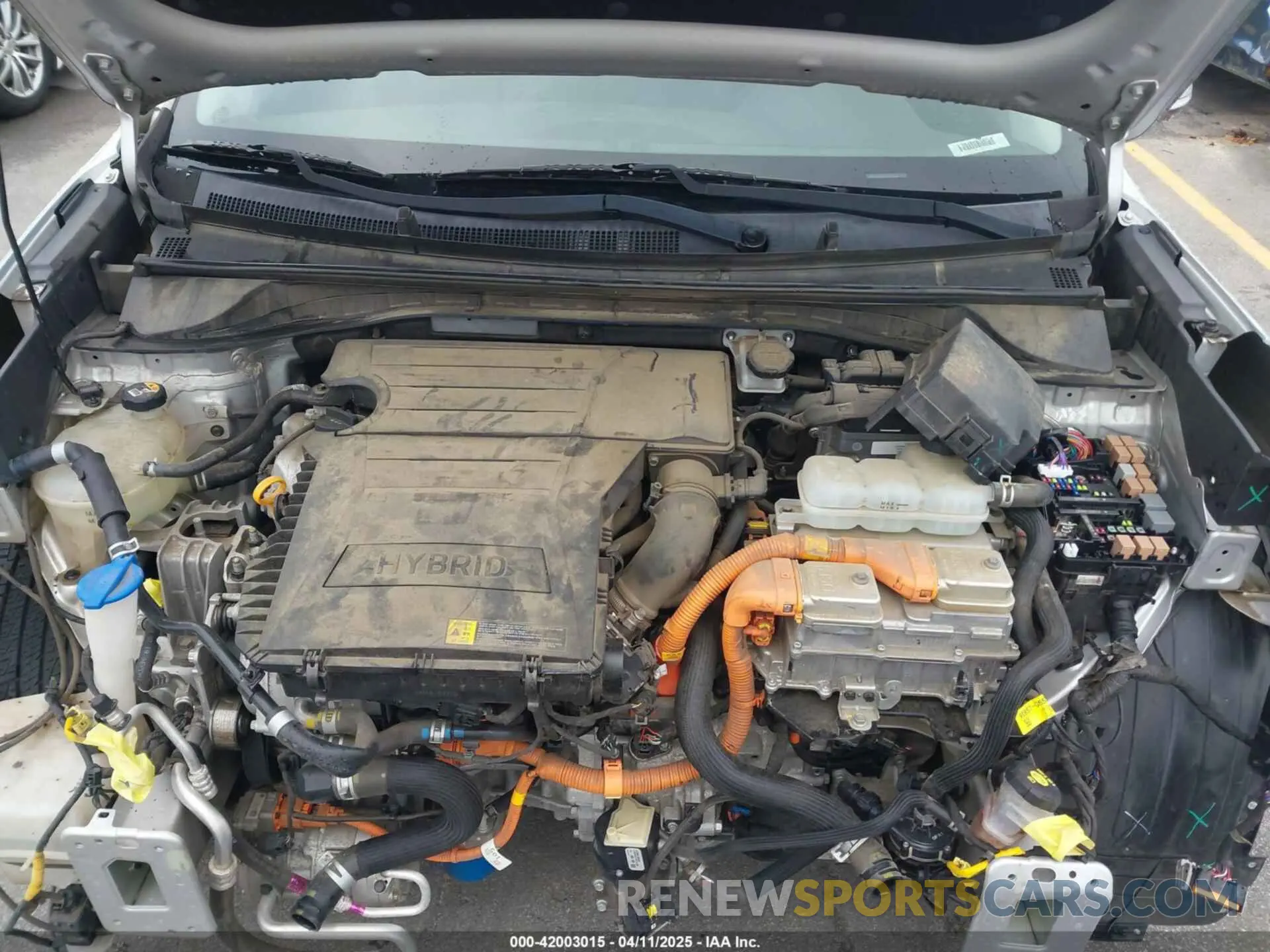 10 fotografías del automóvil dañado KNDCE3LC7K5322632 KIA NIRO 2019