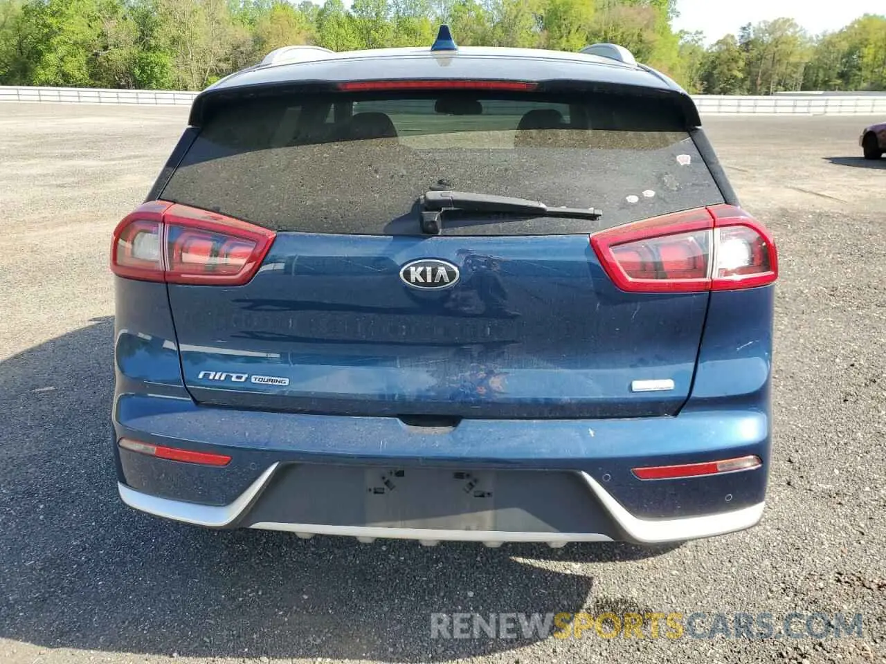6 fotografías del automóvil dañado KNDCE3LCXK5299878 KIA NIRO 2019