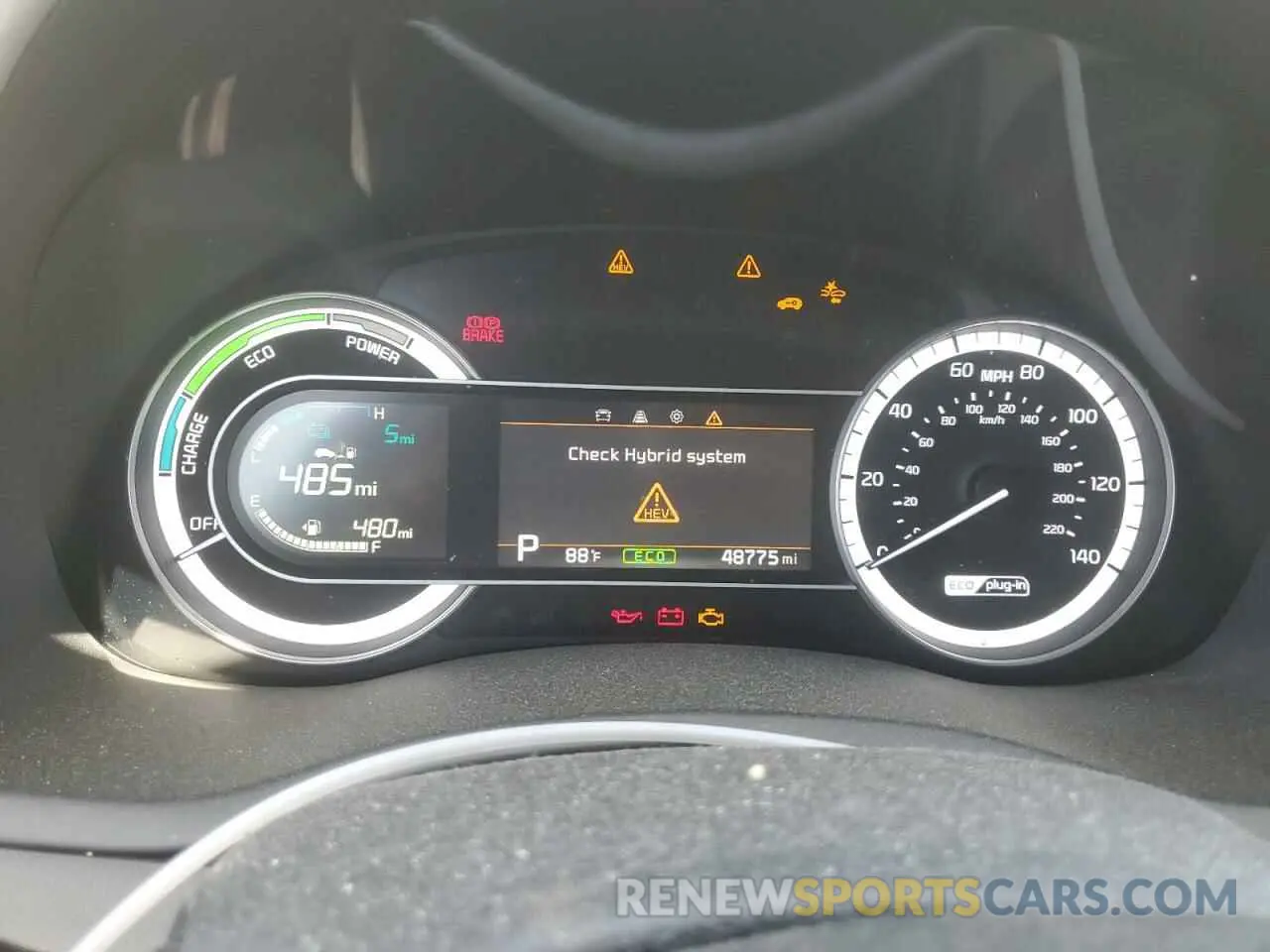 9 fotografías del automóvil dañado KNDCM3LD7K5326028 KIA NIRO 2019