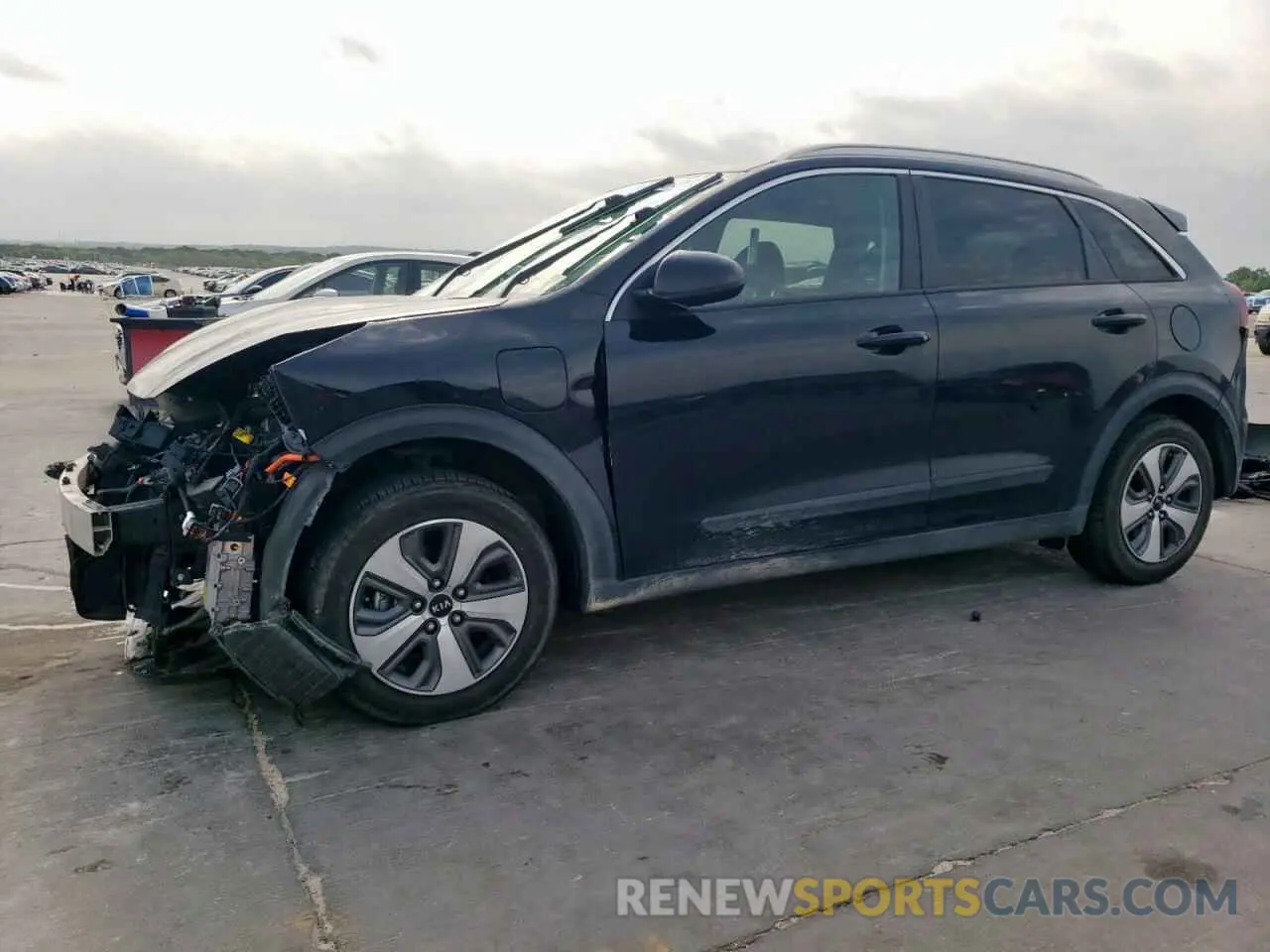 1 fotografías del automóvil dañado KNDCM3LD7K5354427 KIA NIRO 2019