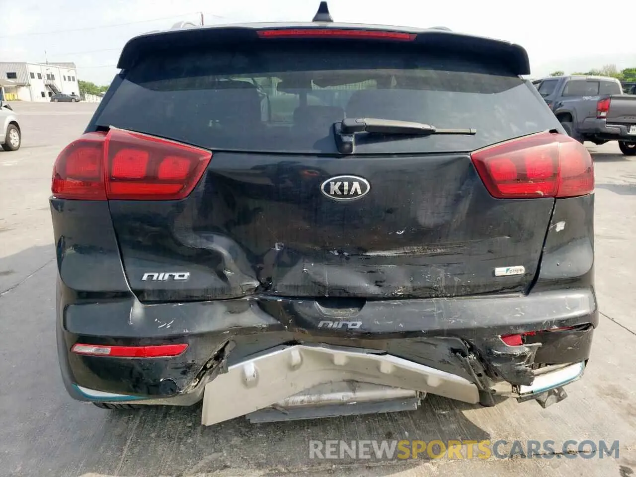 6 fotografías del automóvil dañado KNDCM3LD7K5354427 KIA NIRO 2019