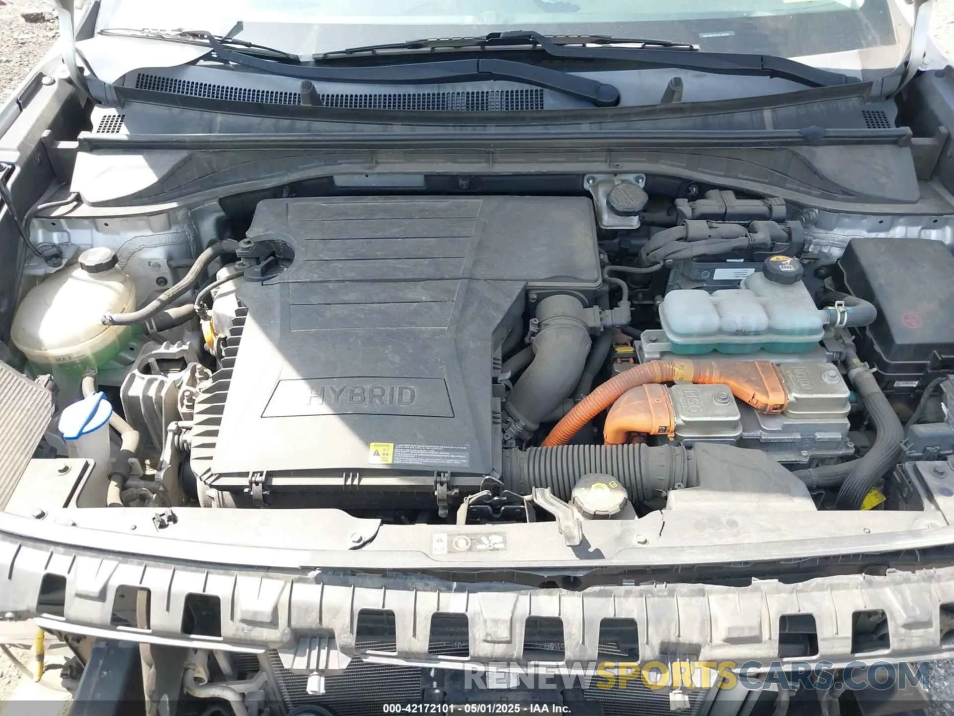 10 fotografías del automóvil dañado KNDCB3LC0L5360696 KIA NIRO 2020