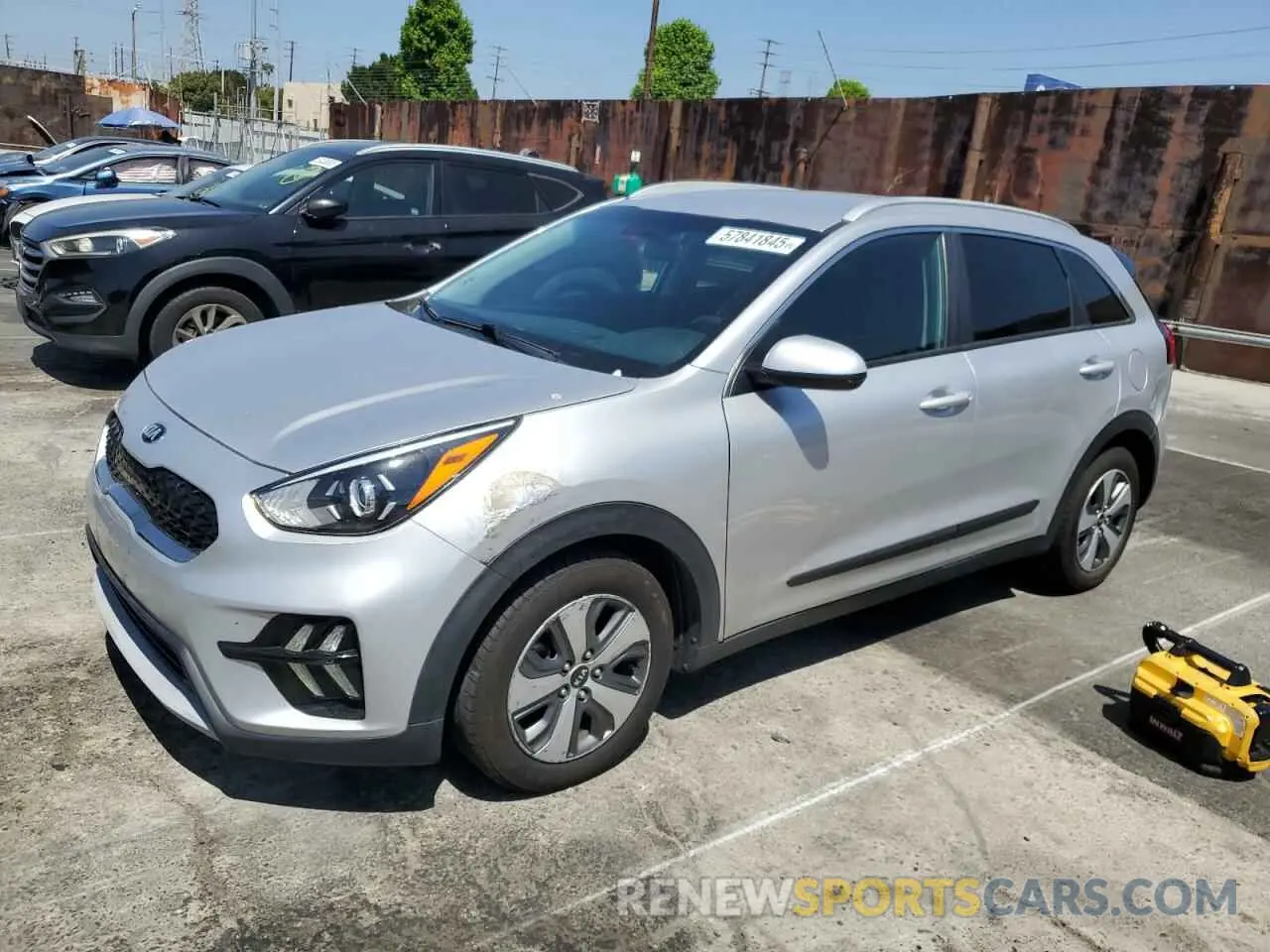 1 fotografías del automóvil dañado KNDCB3LC2L5397412 KIA NIRO 2020