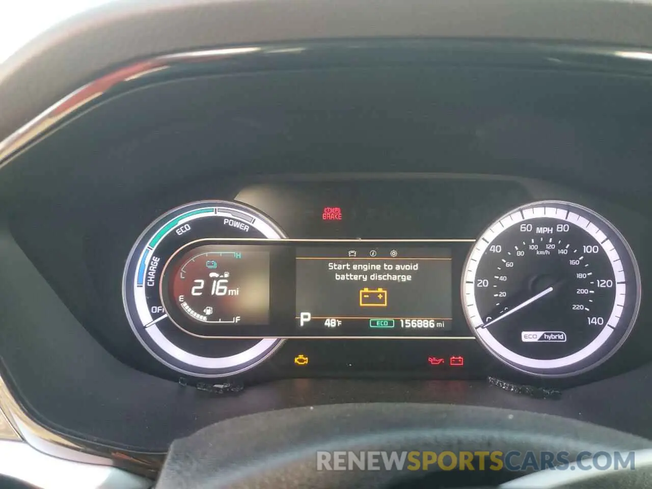 9 fotografías del automóvil dañado KNDCB3LC4L5397881 KIA NIRO 2020
