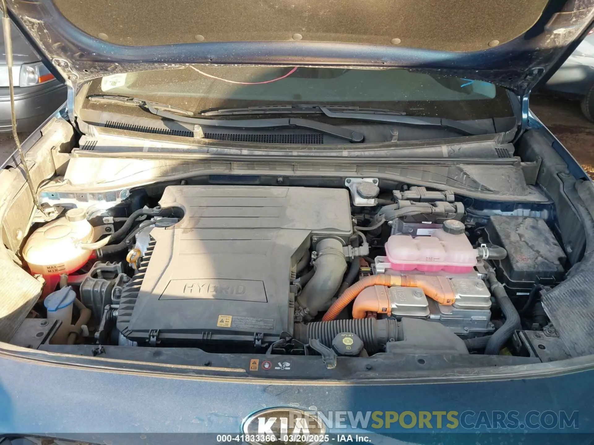 10 fotografías del automóvil dañado KNDCB3LC4L5439787 KIA NIRO 2020