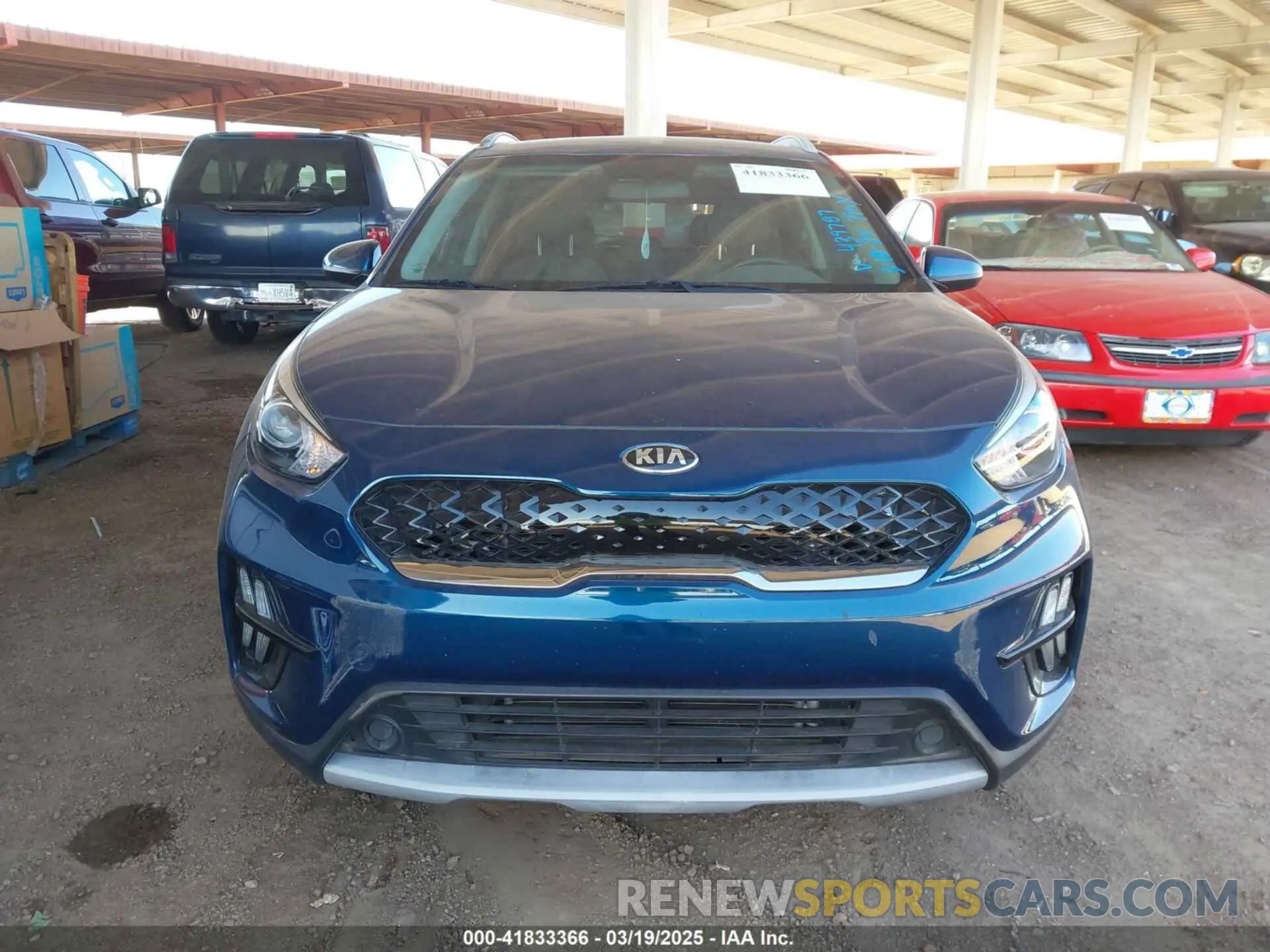 11 fotografías del automóvil dañado KNDCB3LC4L5439787 KIA NIRO 2020
